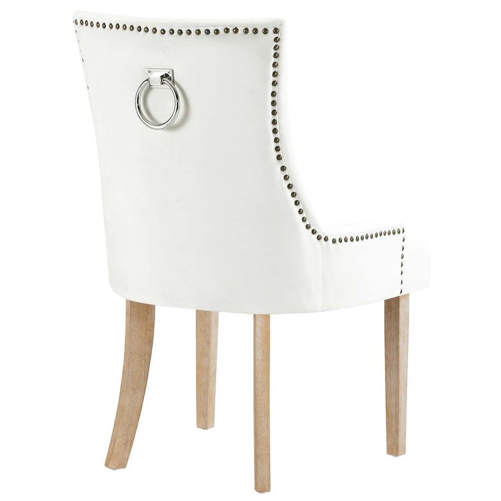 Pose Performance Velvet Dining Chair Set of 4 by Modway
