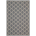 Avena Moroccan Quatrefoil Trellis Indoor and Outdoor 5x8 Area Rug by Modway