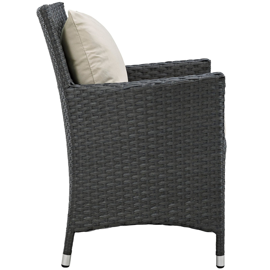Sojourn 9 Piece Outdoor Patio Sunbrella¨ Dining Set by Modway