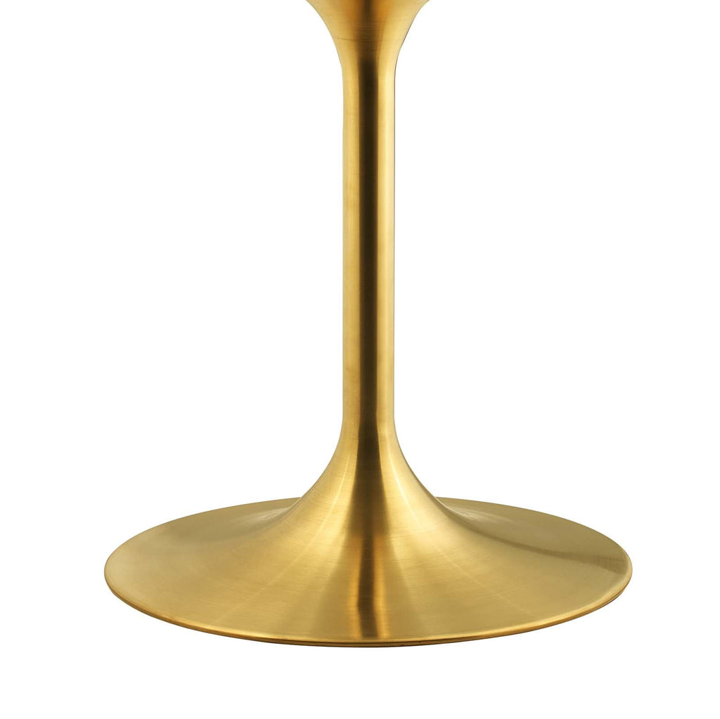 Lippa 48" Round Faux Marble Dining Table by Modway