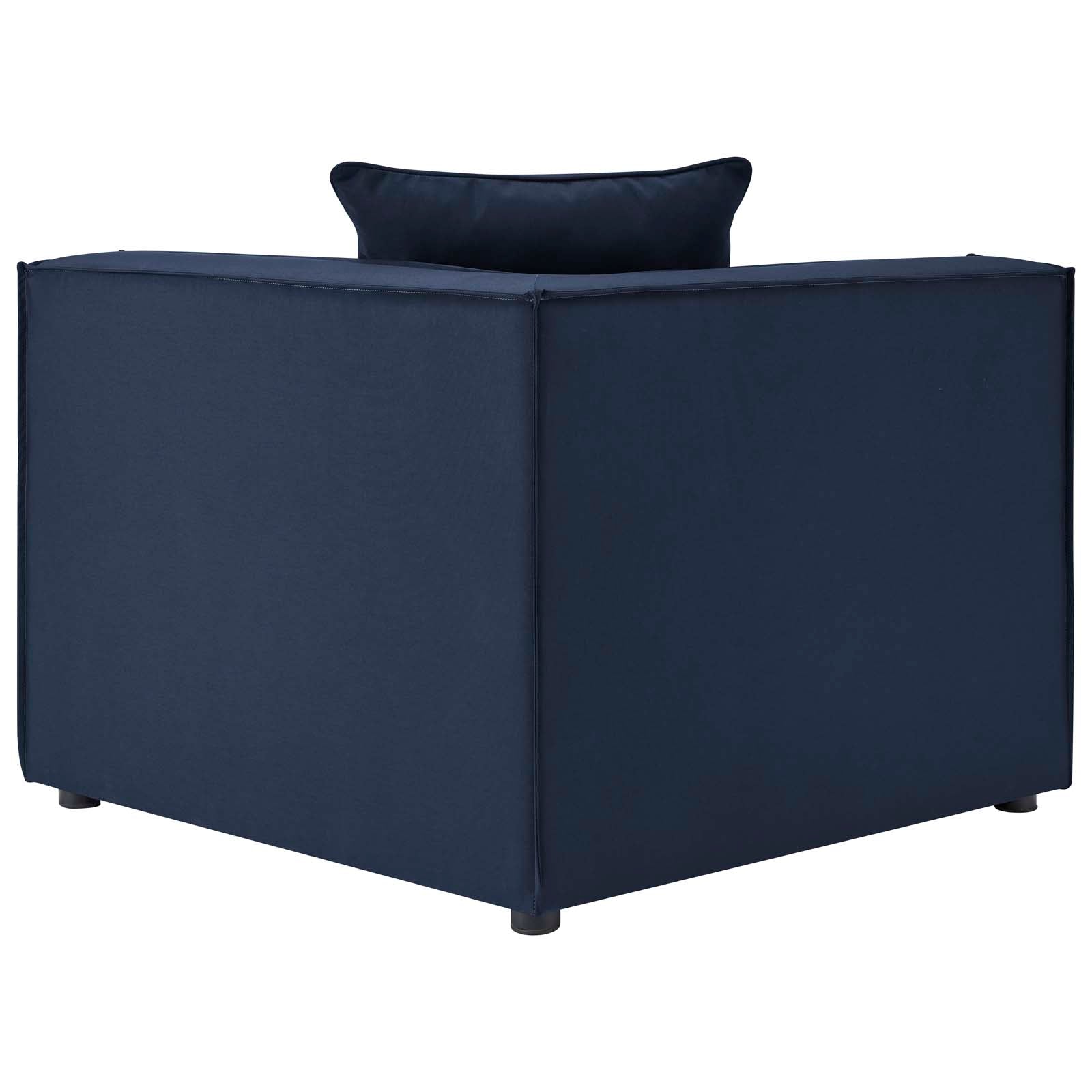 Saybrook Outdoor Patio Upholstered Sectional Sofa Corner Chair by Modway