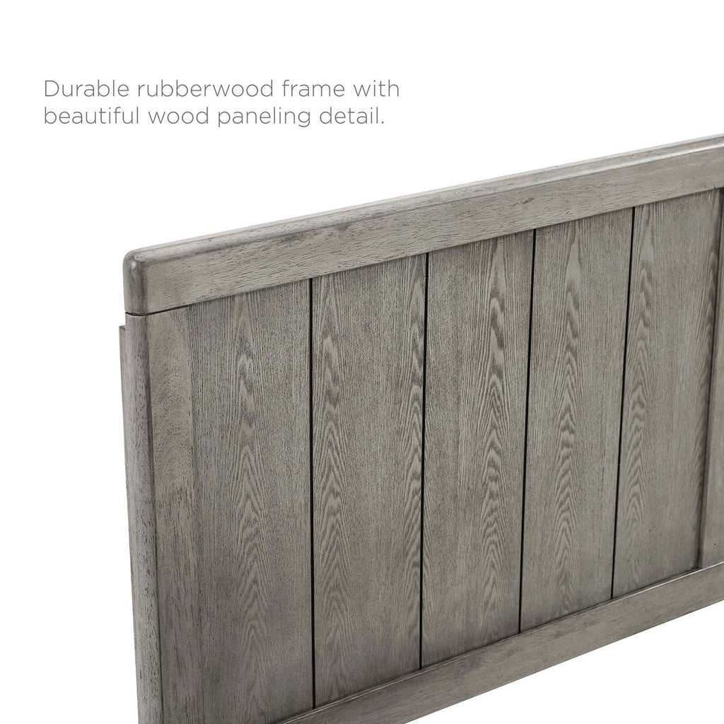 Alana Wood Twin Platform Bed With Angular Frame by Modway