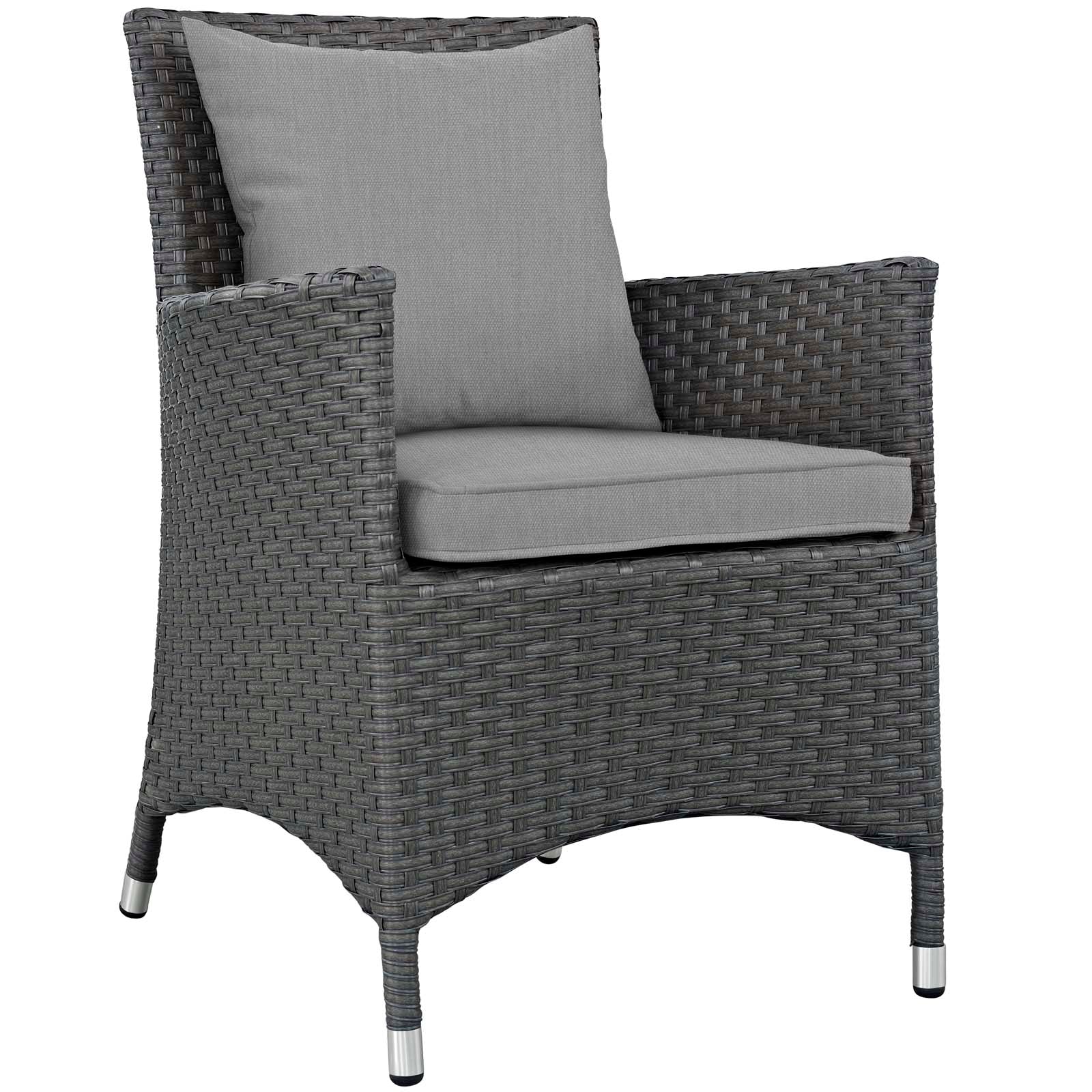 Sojourn 4 Piece Outdoor Patio Sunbrella¨ Dining Set by Modway