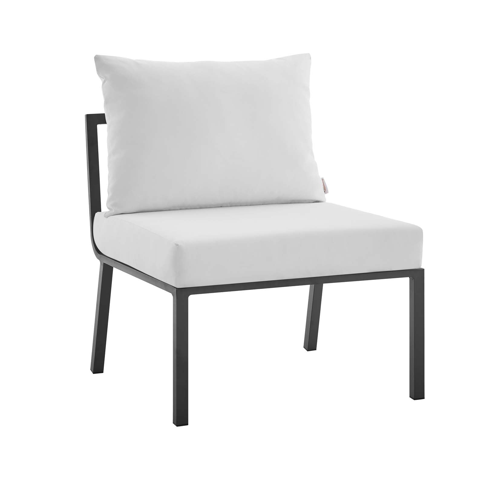 Riverside 4 Piece Outdoor Patio Aluminum Sectional by Modway