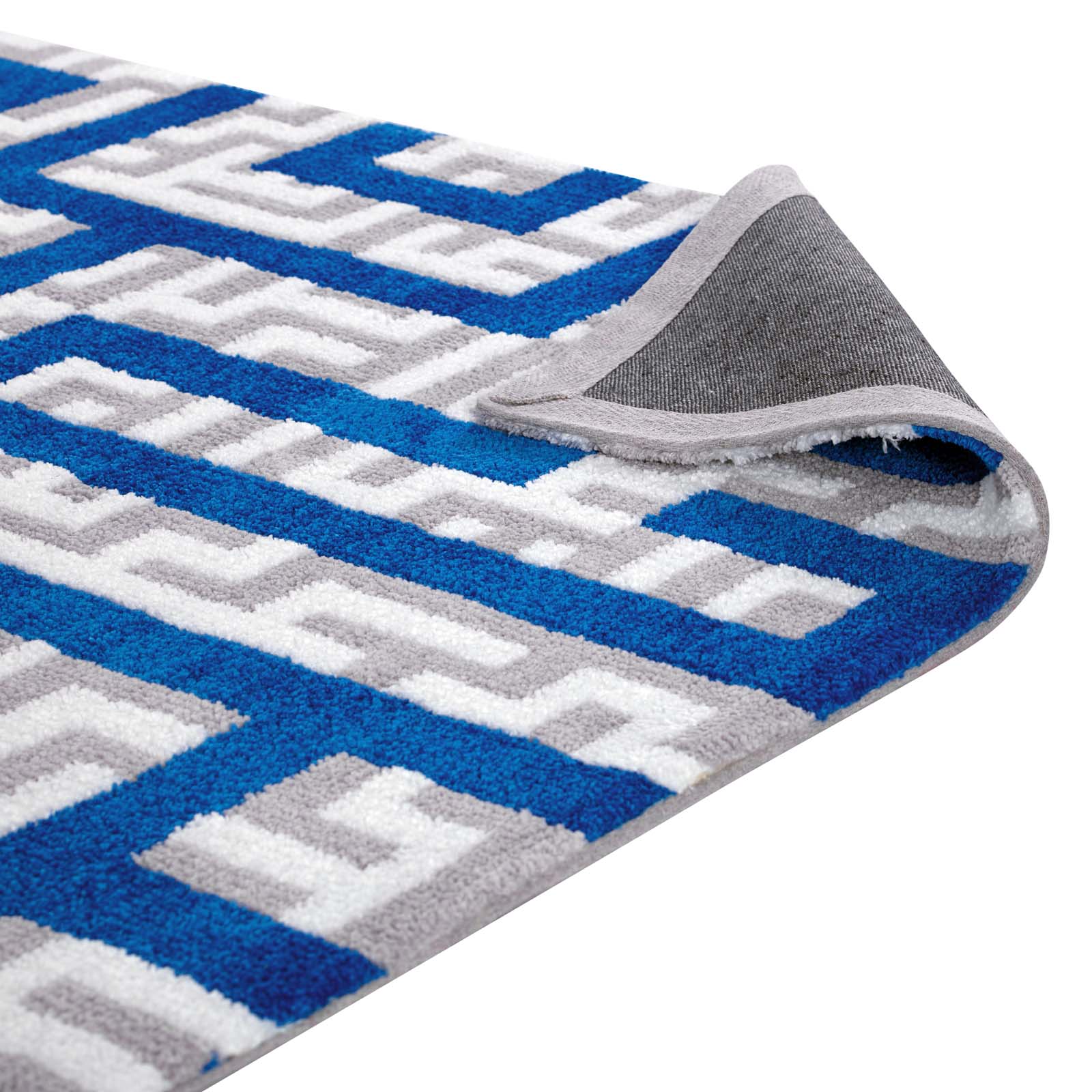Nahia Geometric Maze 8x10 Area Rug by Modway