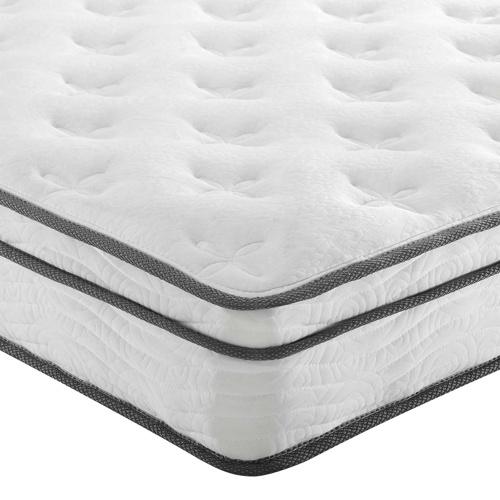 Jenna 8" Innerspring and Foam Narrow Twin Mattress by Modway