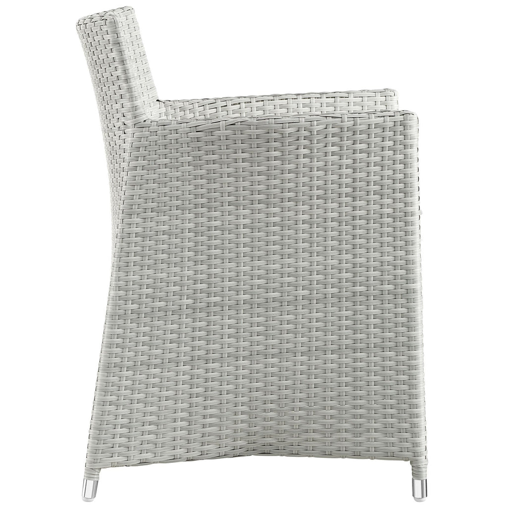 Junction Outdoor Patio Wicker Armchair Set of 2 by Modway