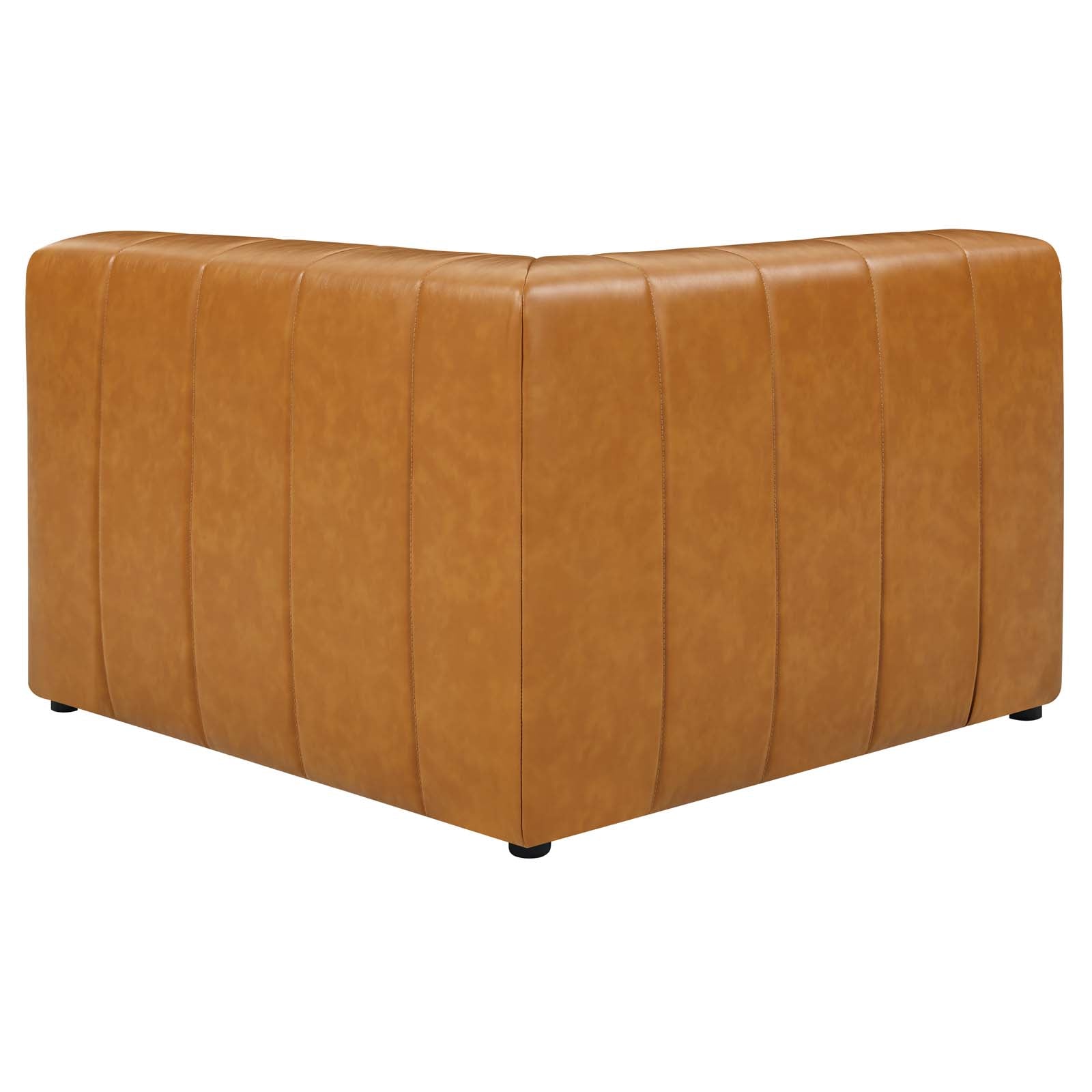 Bartlett Vegan Leather Left-Arm Chair by Modway