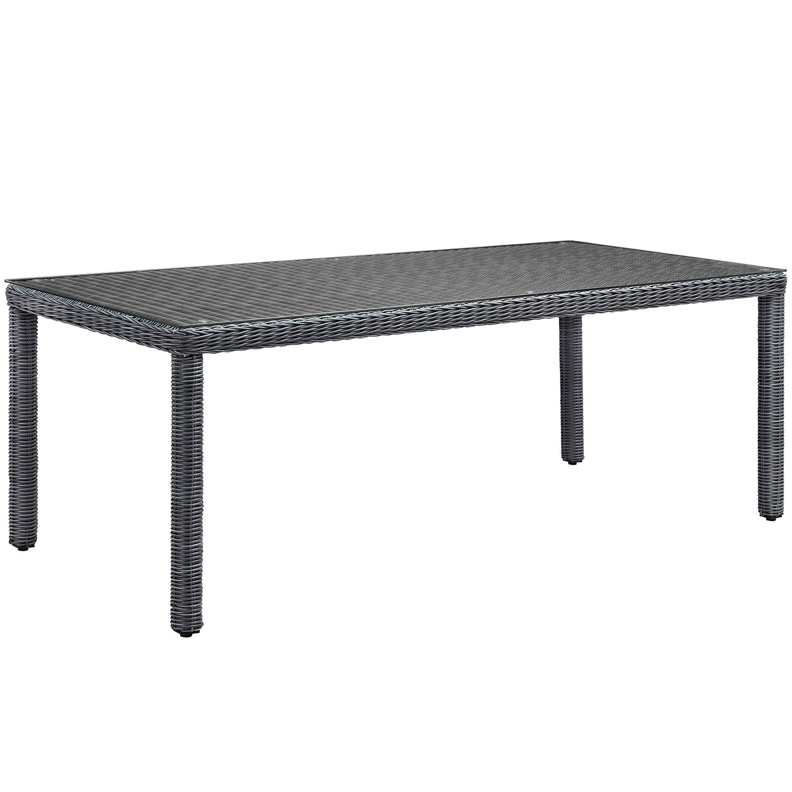 Summon 83" Outdoor Patio Dining Table by Modway