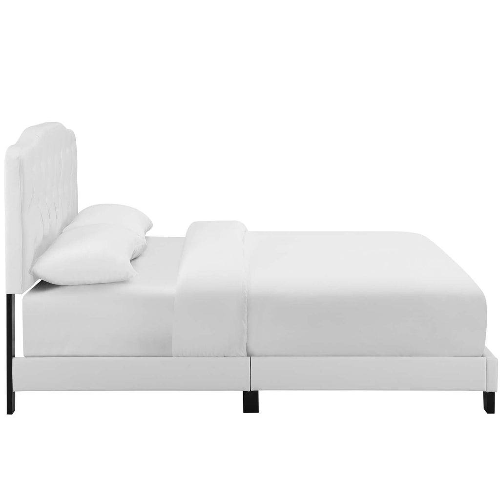 Amelia Faux Leather King Bed by Modway