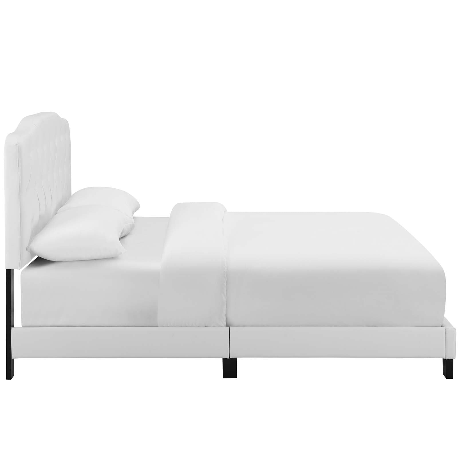 Amelia Faux Leather King Bed by Modway