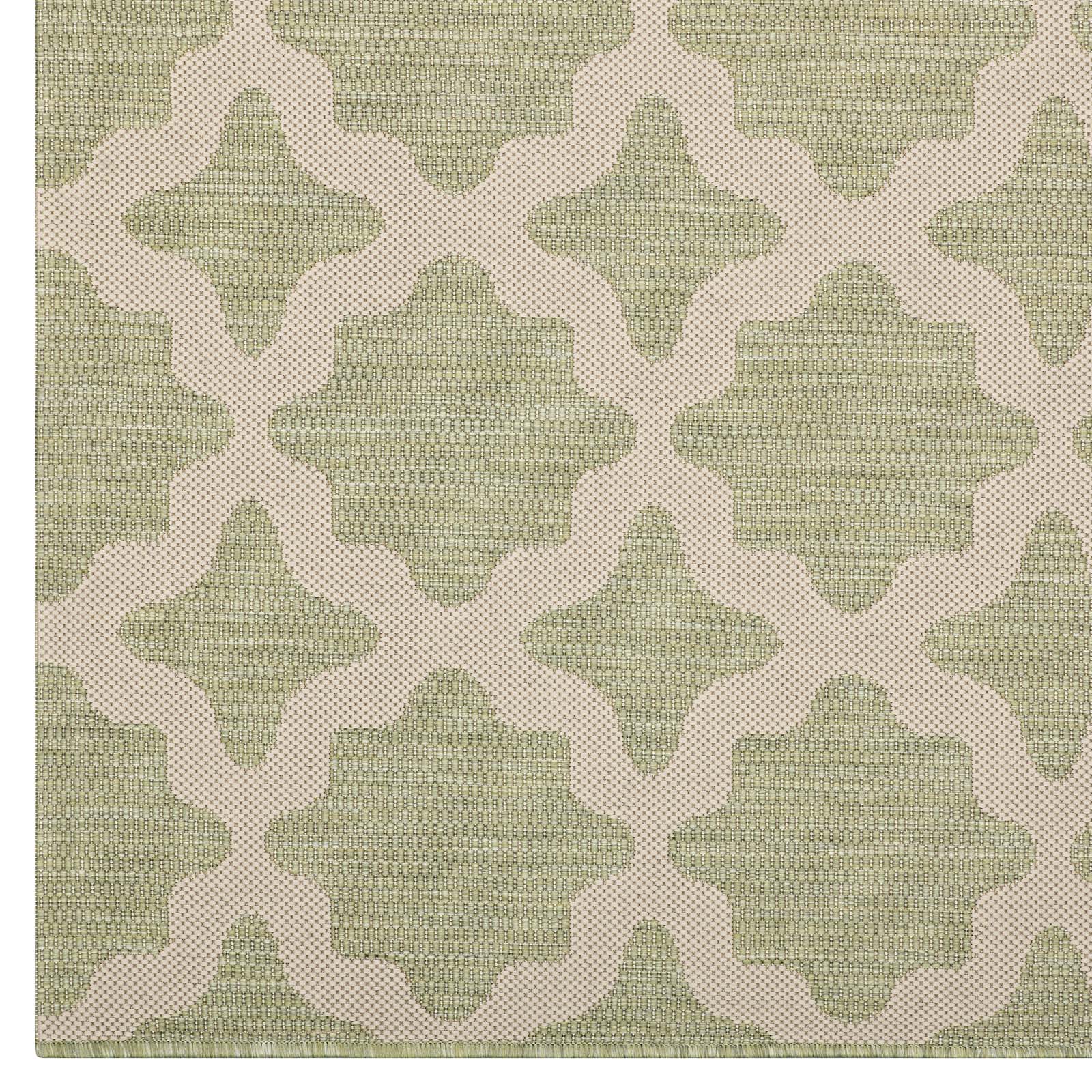 Cerelia Moroccan Trellis Indoor and Outdoor 5x8 Area Rug by Modway