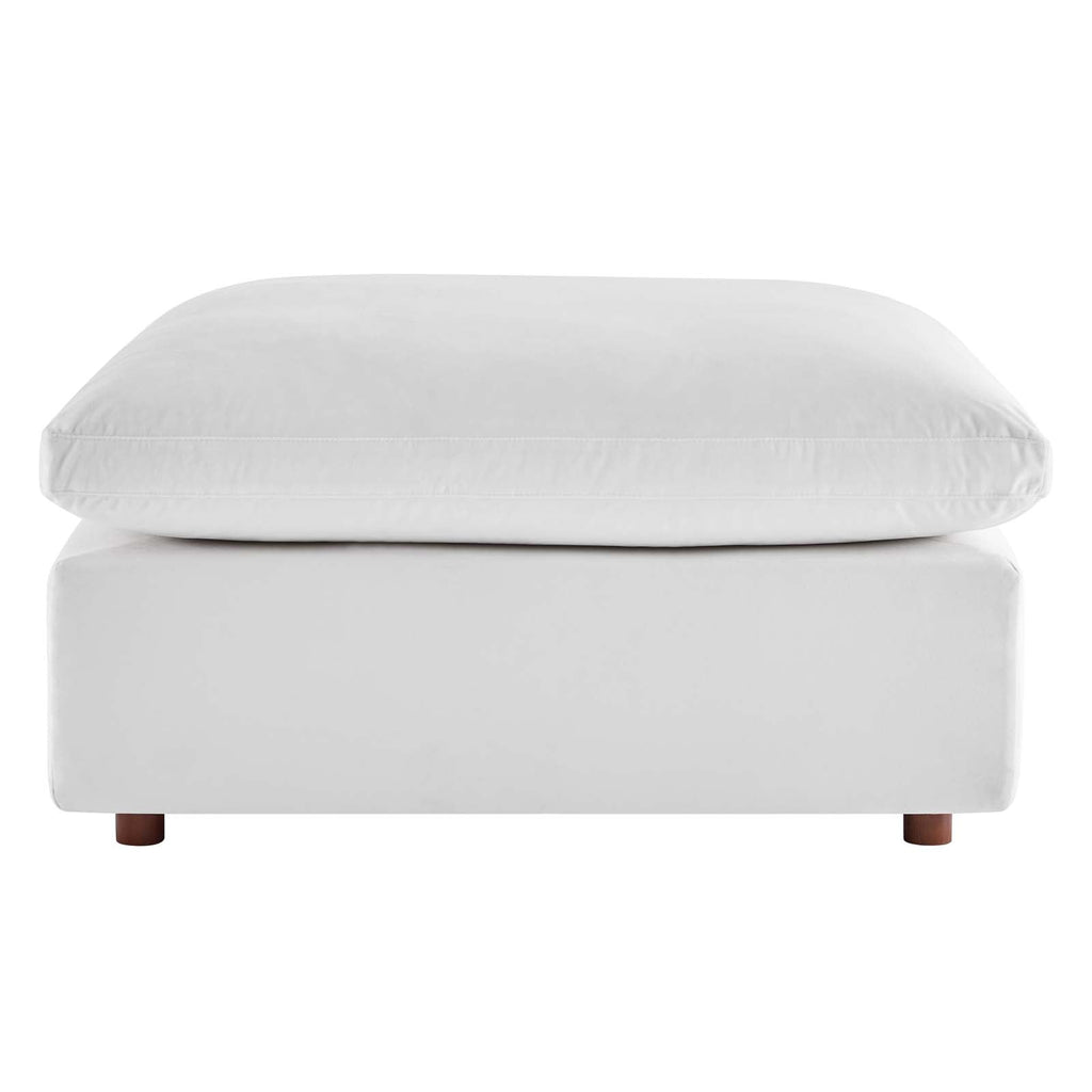Commix Down Filled Overstuffed Performance Velvet Ottoman by Modway