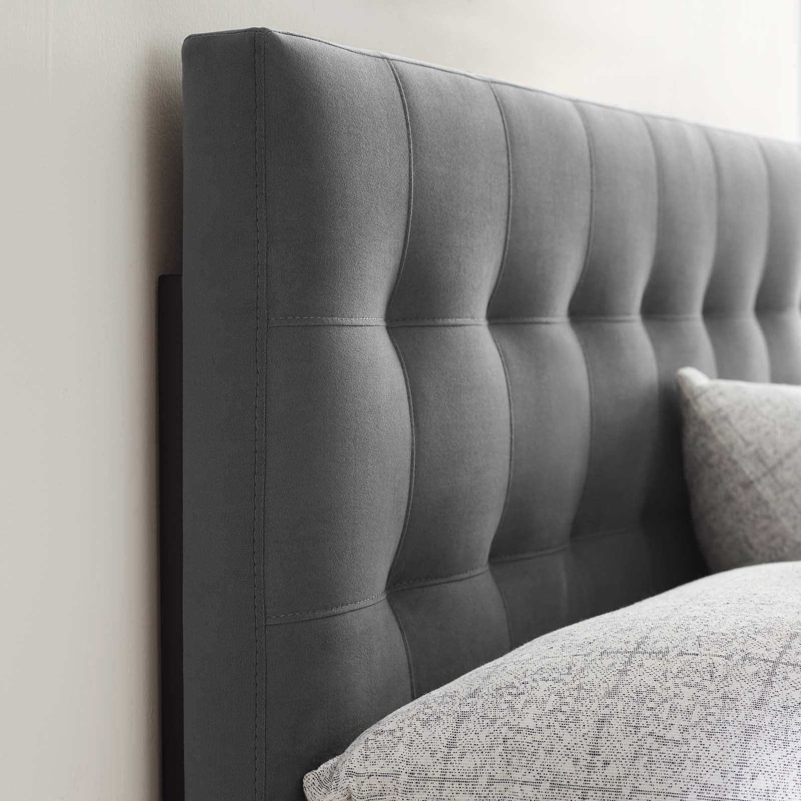 Lily Biscuit Tufted Performance Velvet Queen Headboard by Modway