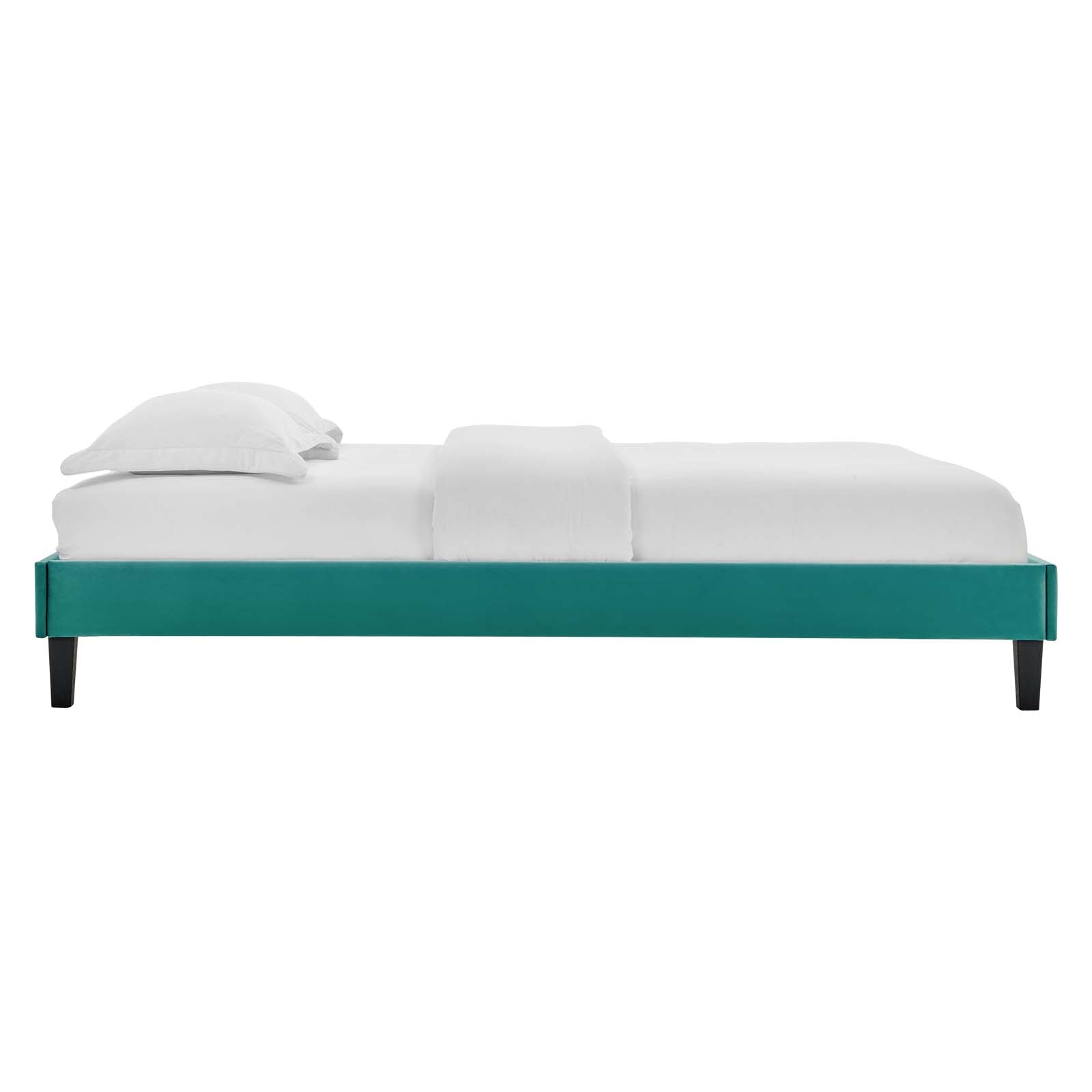 Elise Performance Velvet Twin Platform Bed by Modway
