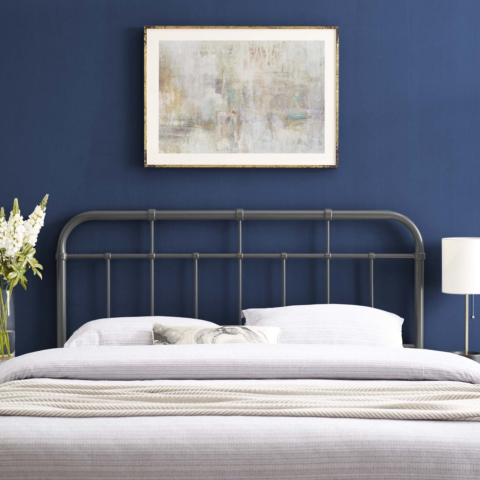 Alessia Metal Twin Headboard by Modway