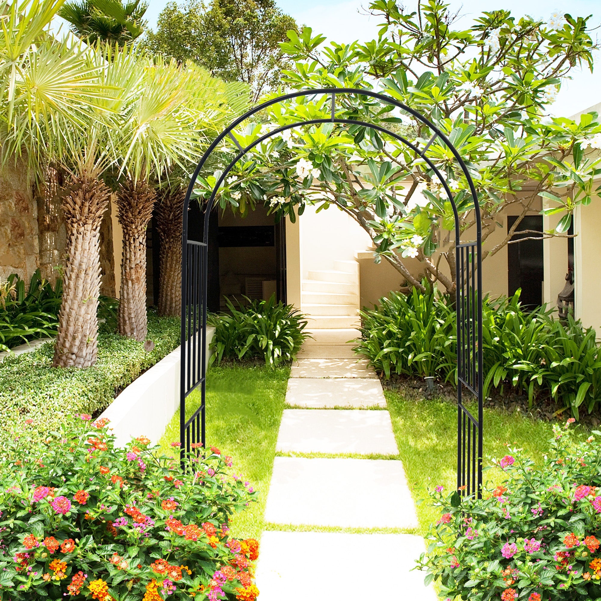 Metal Garden Arch for Climbing Plants