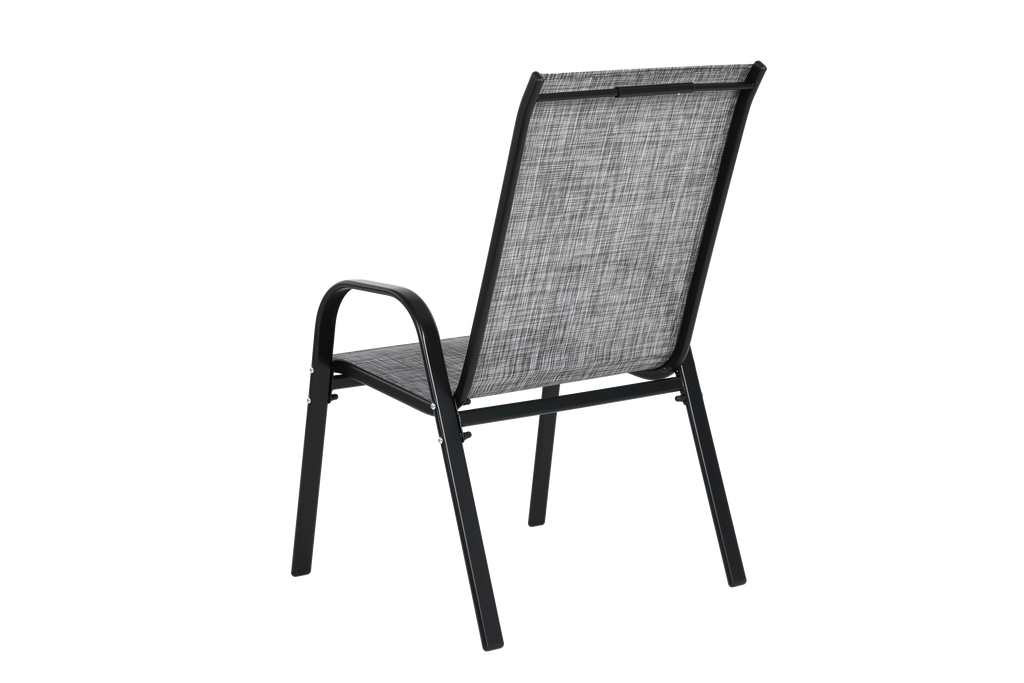 6 Piece Patio Chairs With Breathable Textilene Fabric