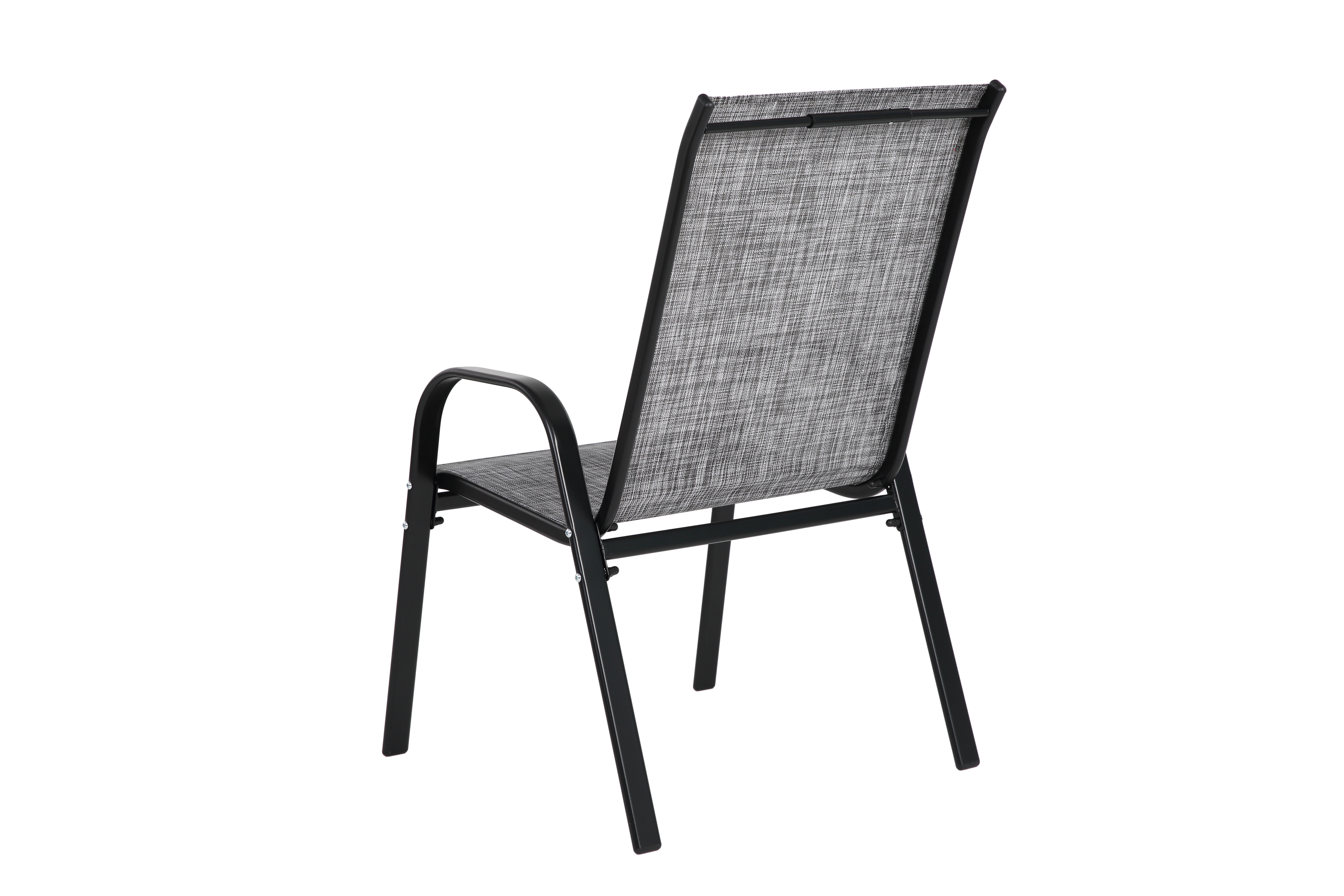 8 Piece Patio Chairs with Breathable Textilene Fabric