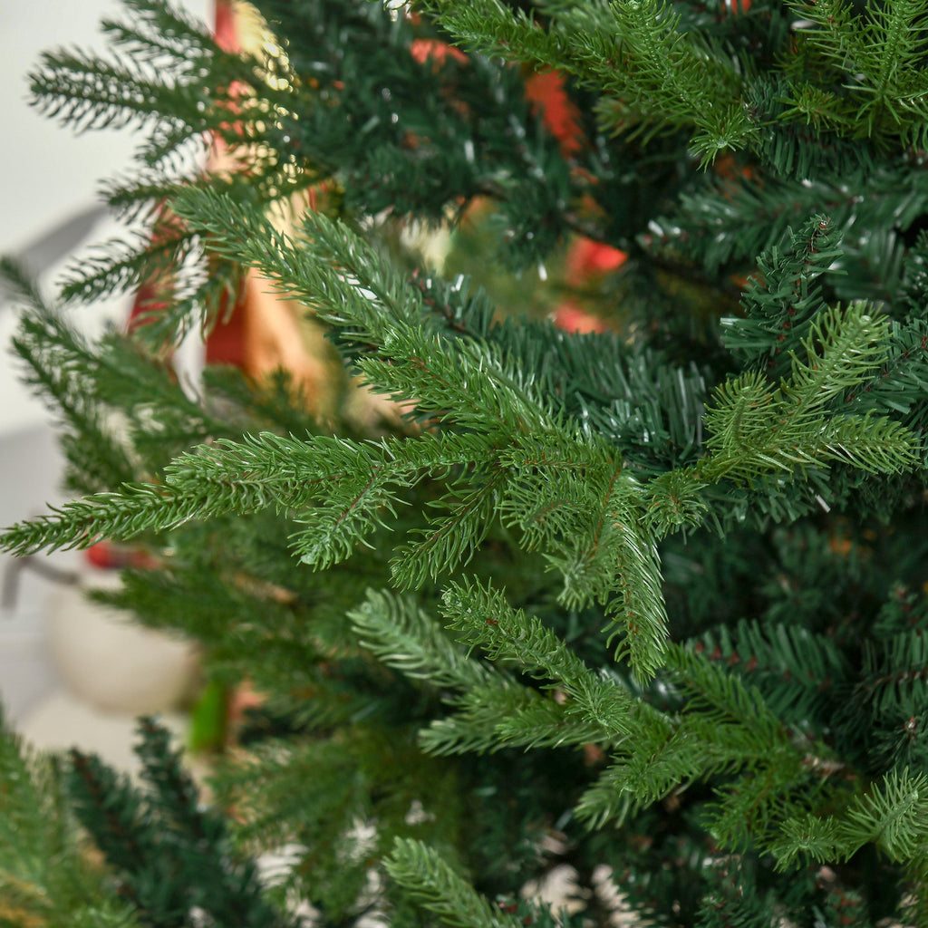 HOMCOM 7.5 Foot Artificial Christmas Tree