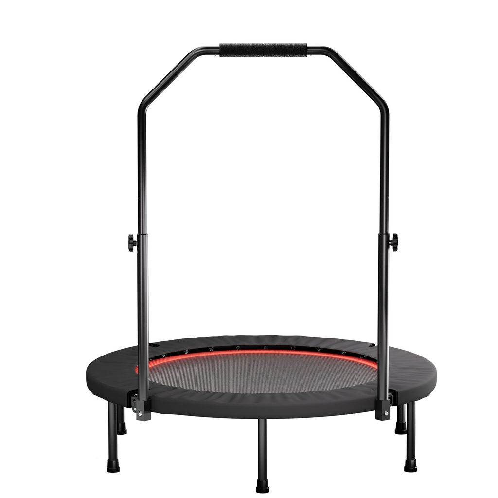 YC 40 Inch Foldable Trampoline with Handle - Standard Spring