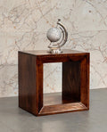 Solid Wood Solis California Side Table, Open Storage