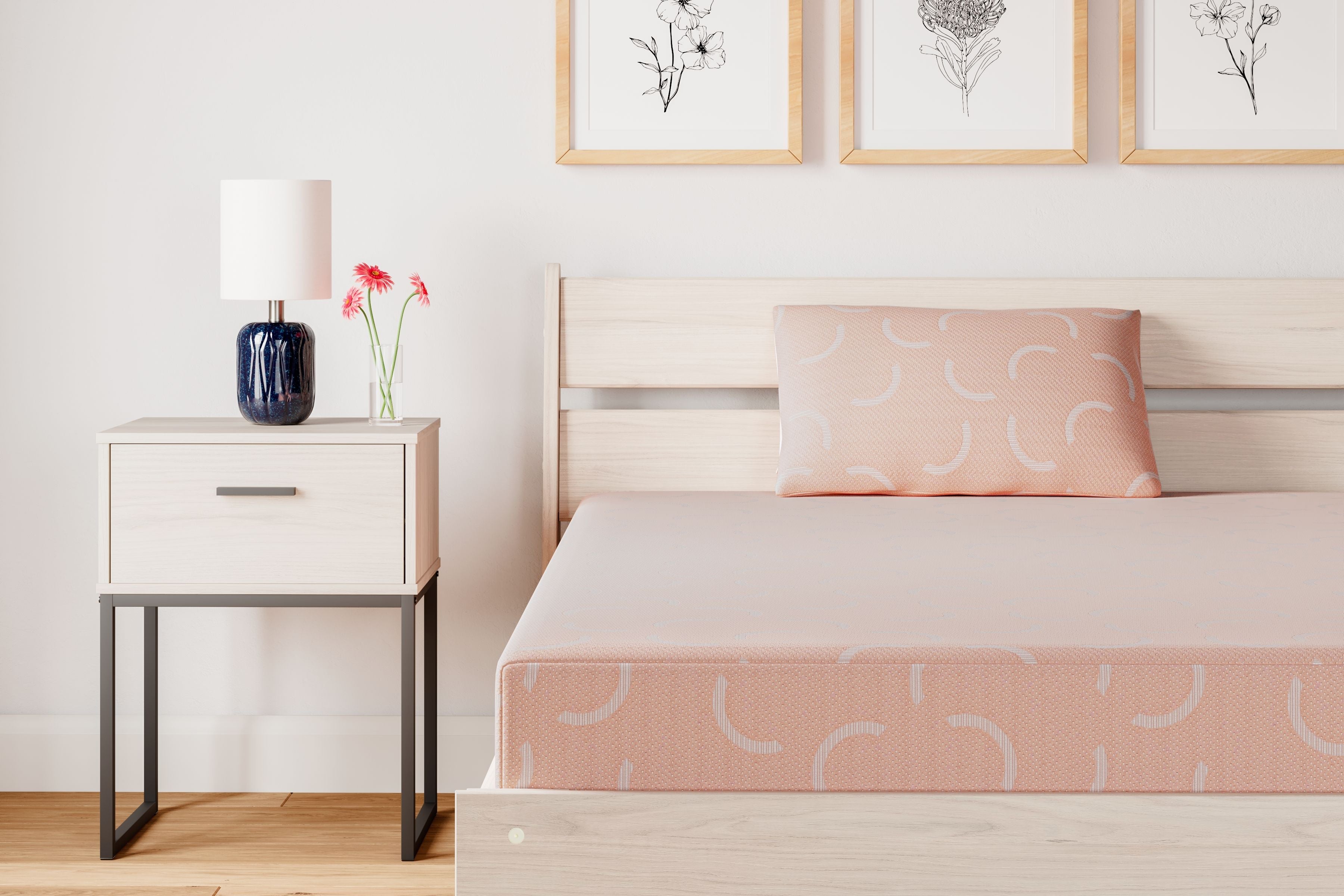 Ikidz Coral - Mattress And Pillow (Set of 2)