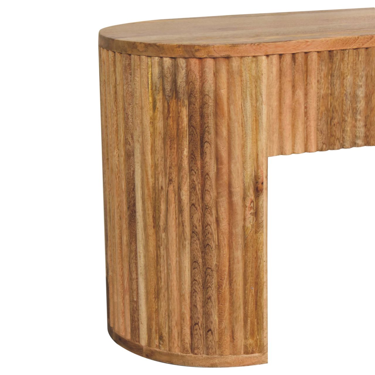 Solid Wood Soba Straight Media Unit