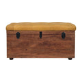 Solid Wood Buffalo Hide Honey