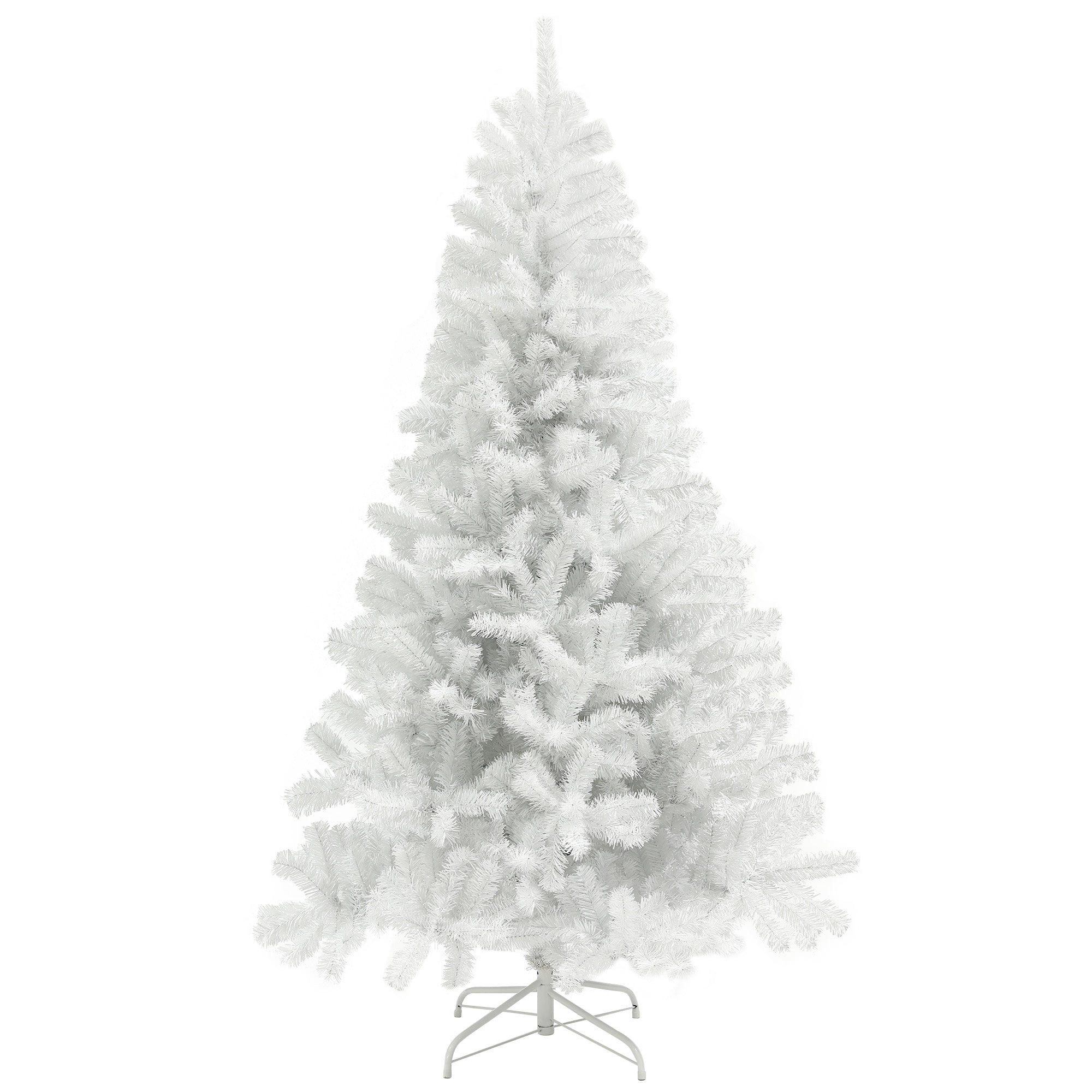 HOMCOM 7.5ft Tall Artificial Christmas Tree