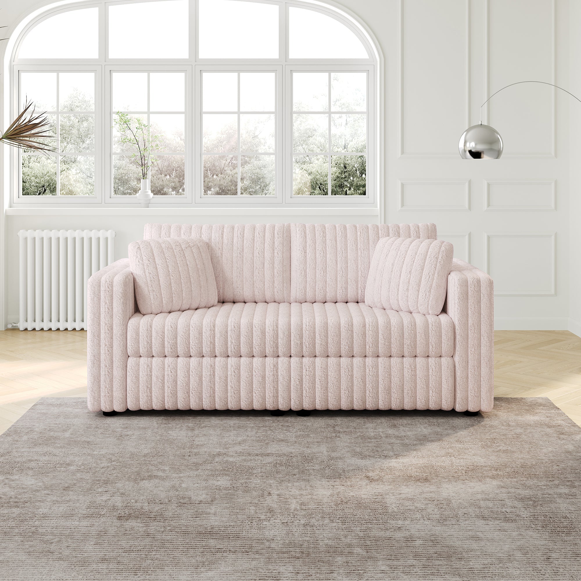 75.6" Soft Modular 2-Person Sofa