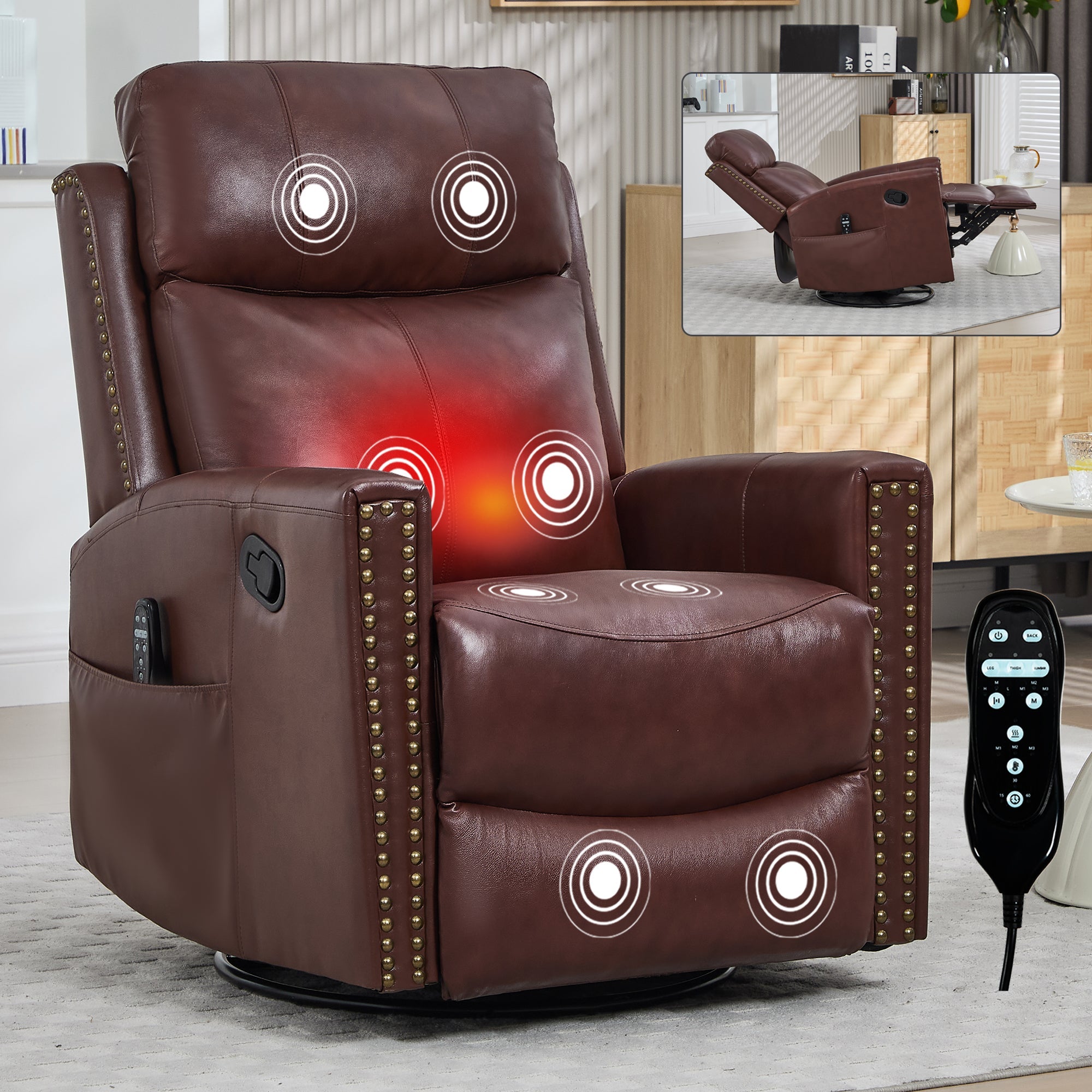 ComfortMax Wine Recliner Chair