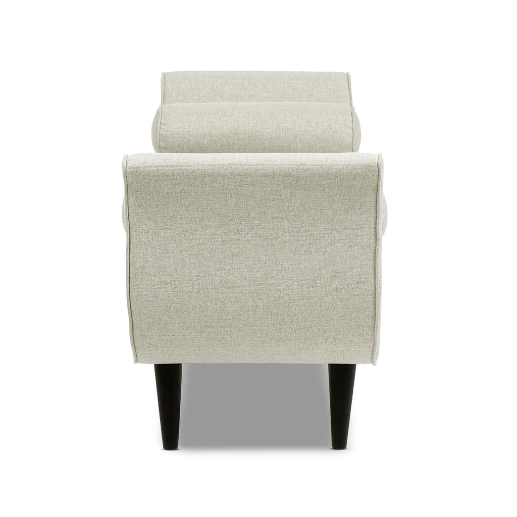Alma Tufted Flared Arm Entryway Bench