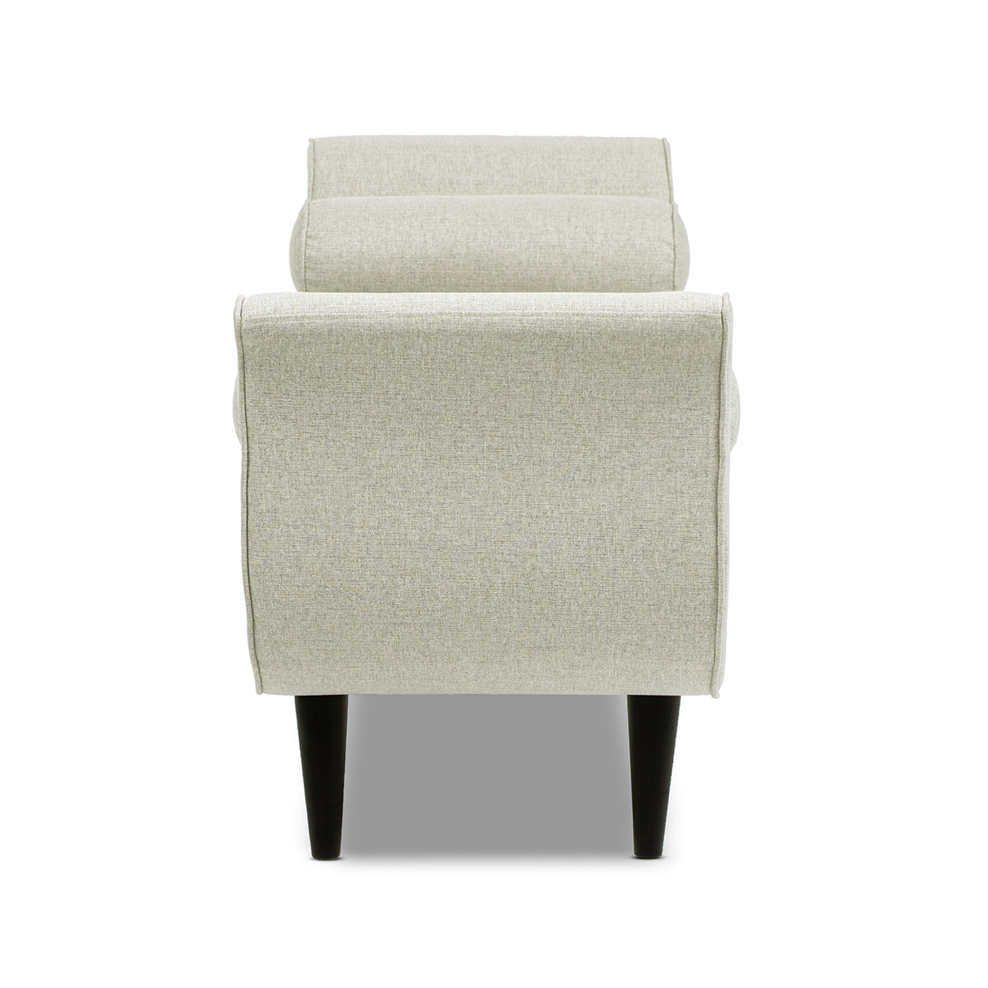 Alma Tufted Flared Arm Entryway Bench
