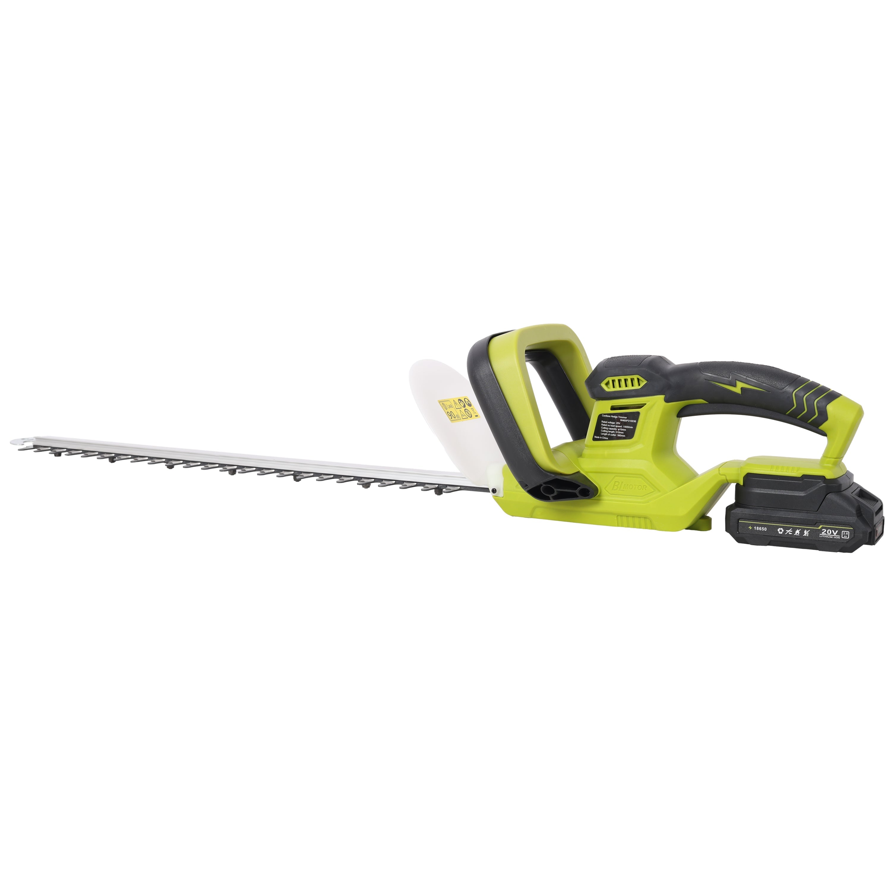 21V DC Hedge Trimmer with Battery and Seat Charger