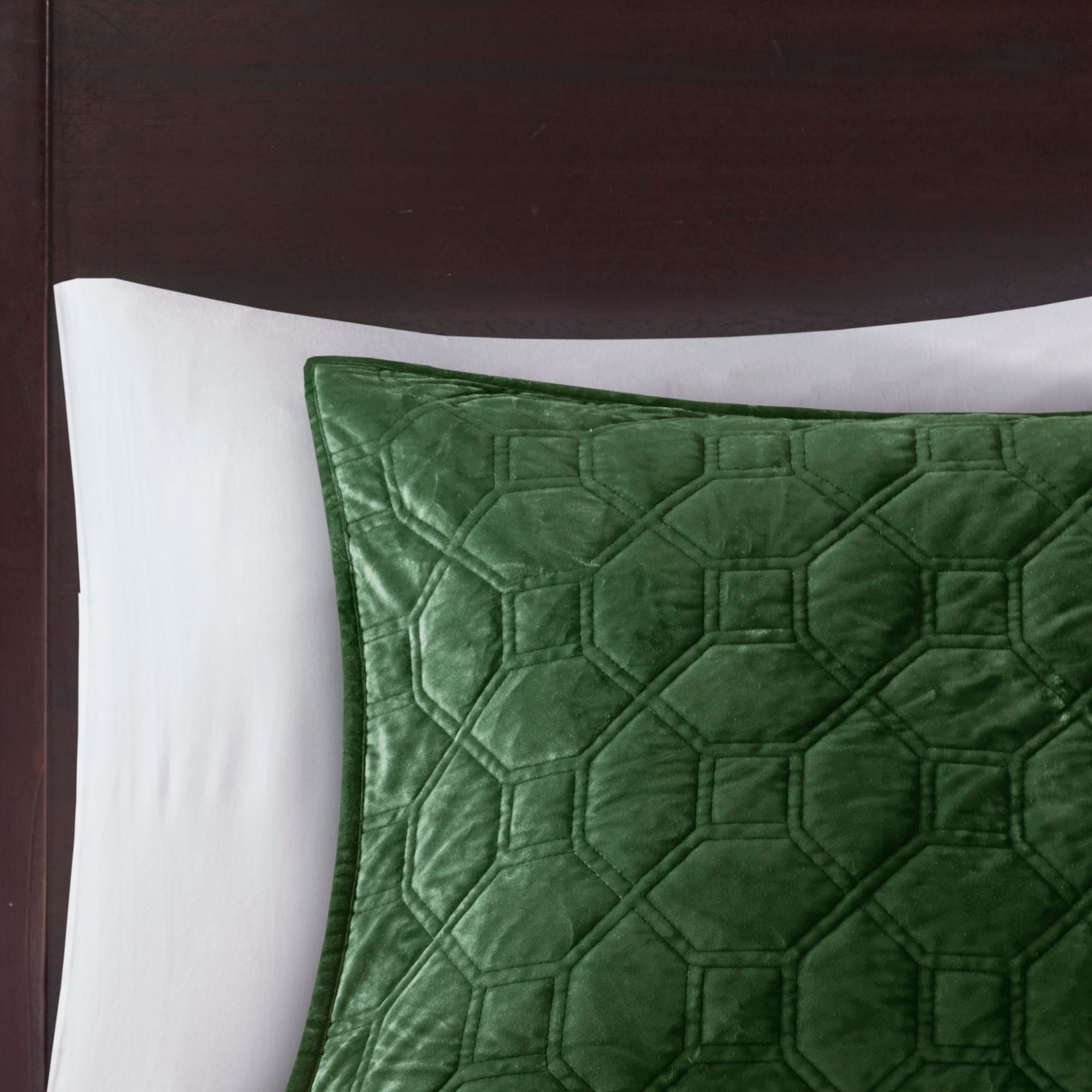 3 Piece Velvet Quilt Set