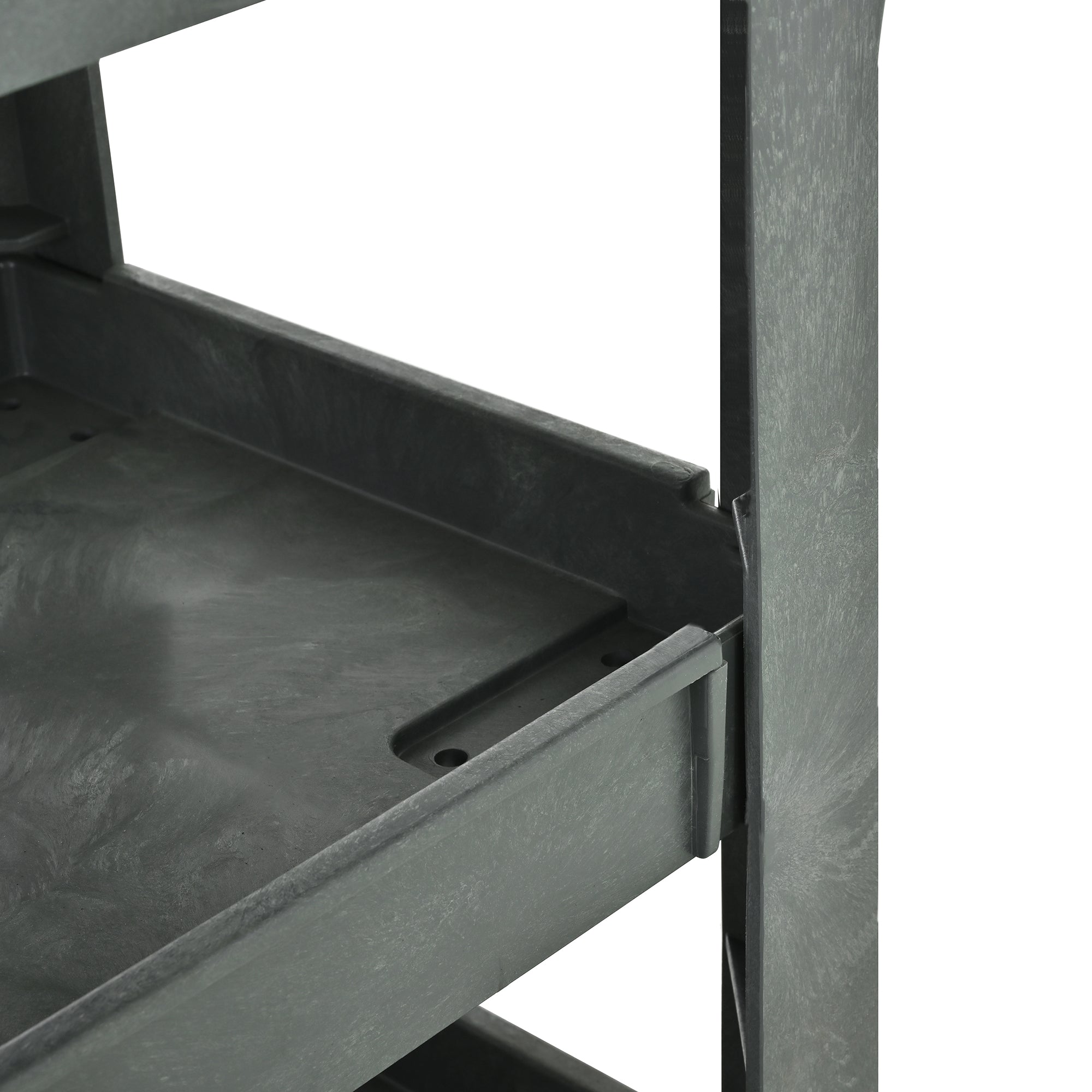 3-Layers Rolling Utility Cart with Wheels