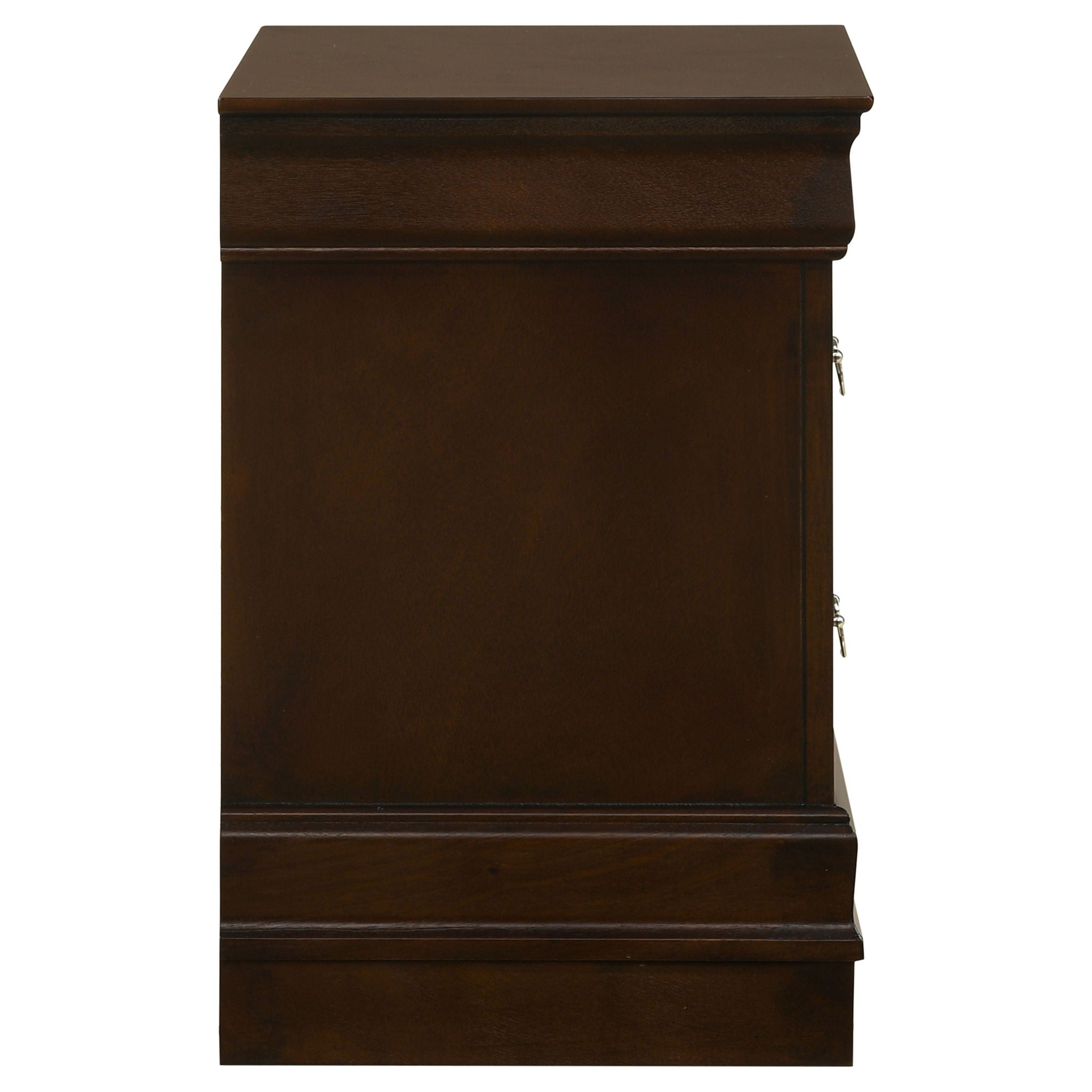 Demetra - 2 Drawer Nightstand - Cappuccino