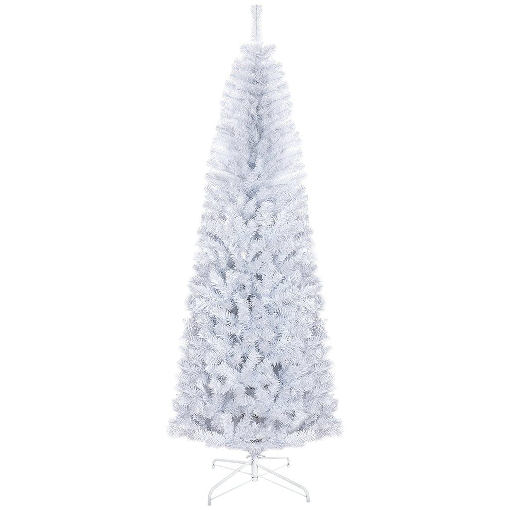 HOMCOM 7ft Pencil Christmas Tree