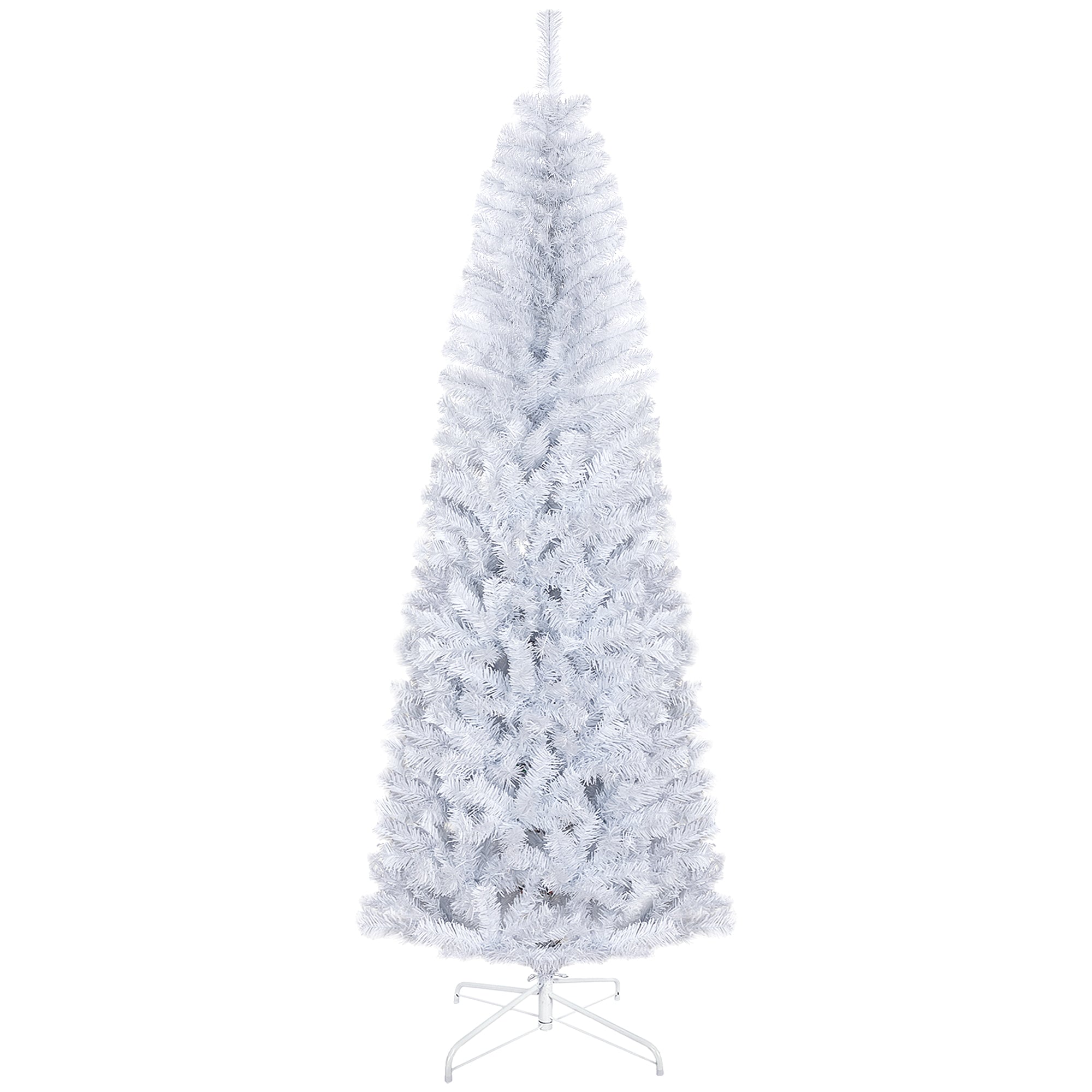 HOMCOM 7ft Pencil Christmas Tree