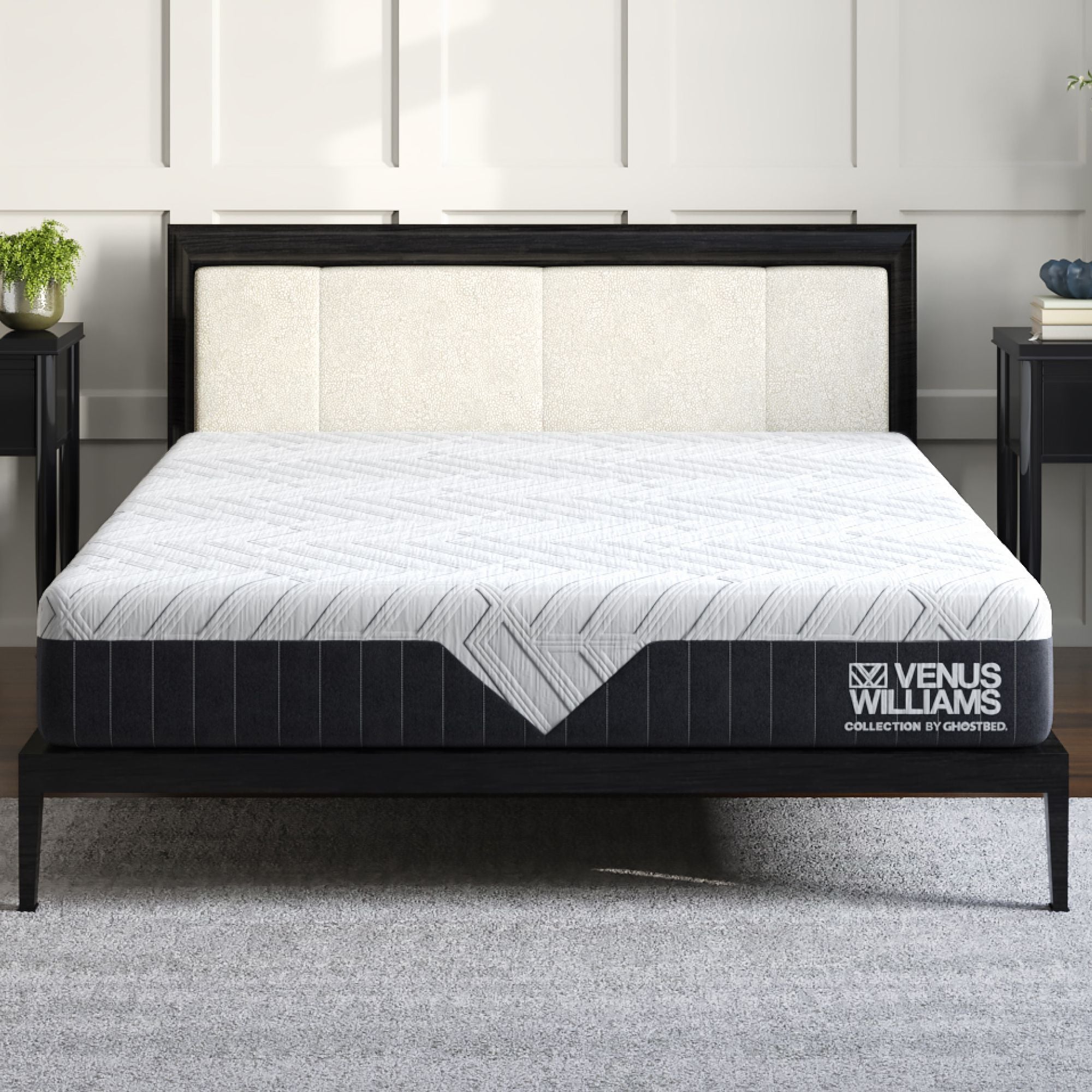 Venus Williams Legend - 12" Foam Mattress Foam With Far Infrared Technology For Cooling And Recovery