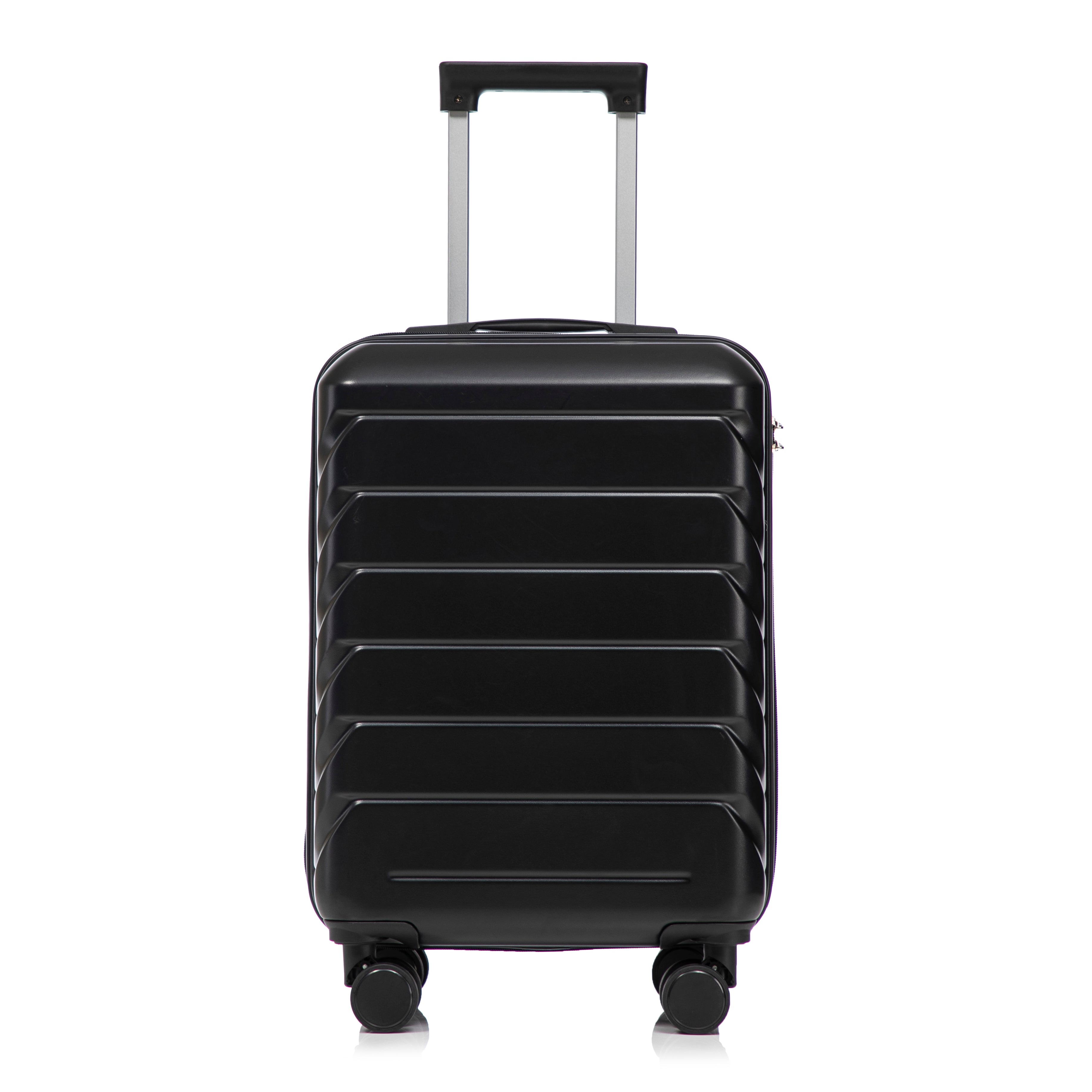 20 Inch ABS Hard Shell Travel Checked Luggage - Black