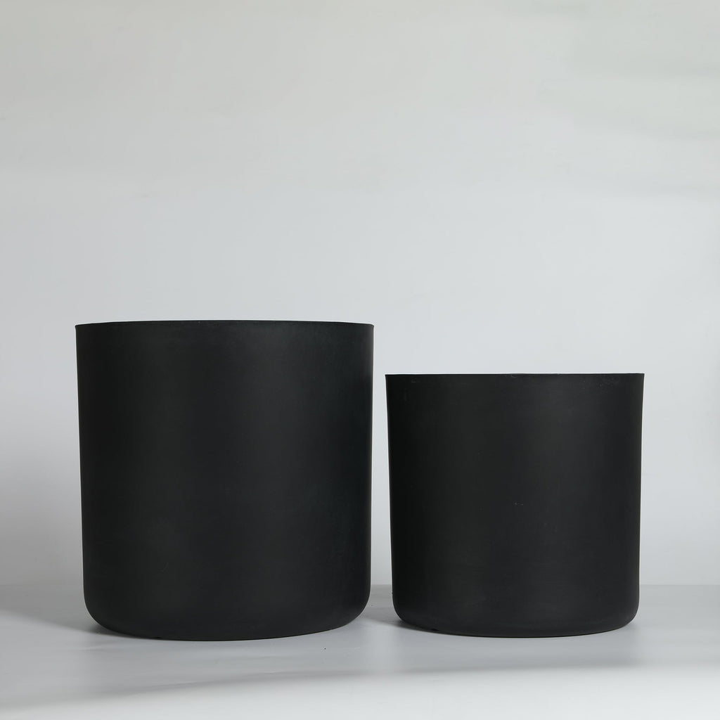 Round Concrete Planter Set of 2