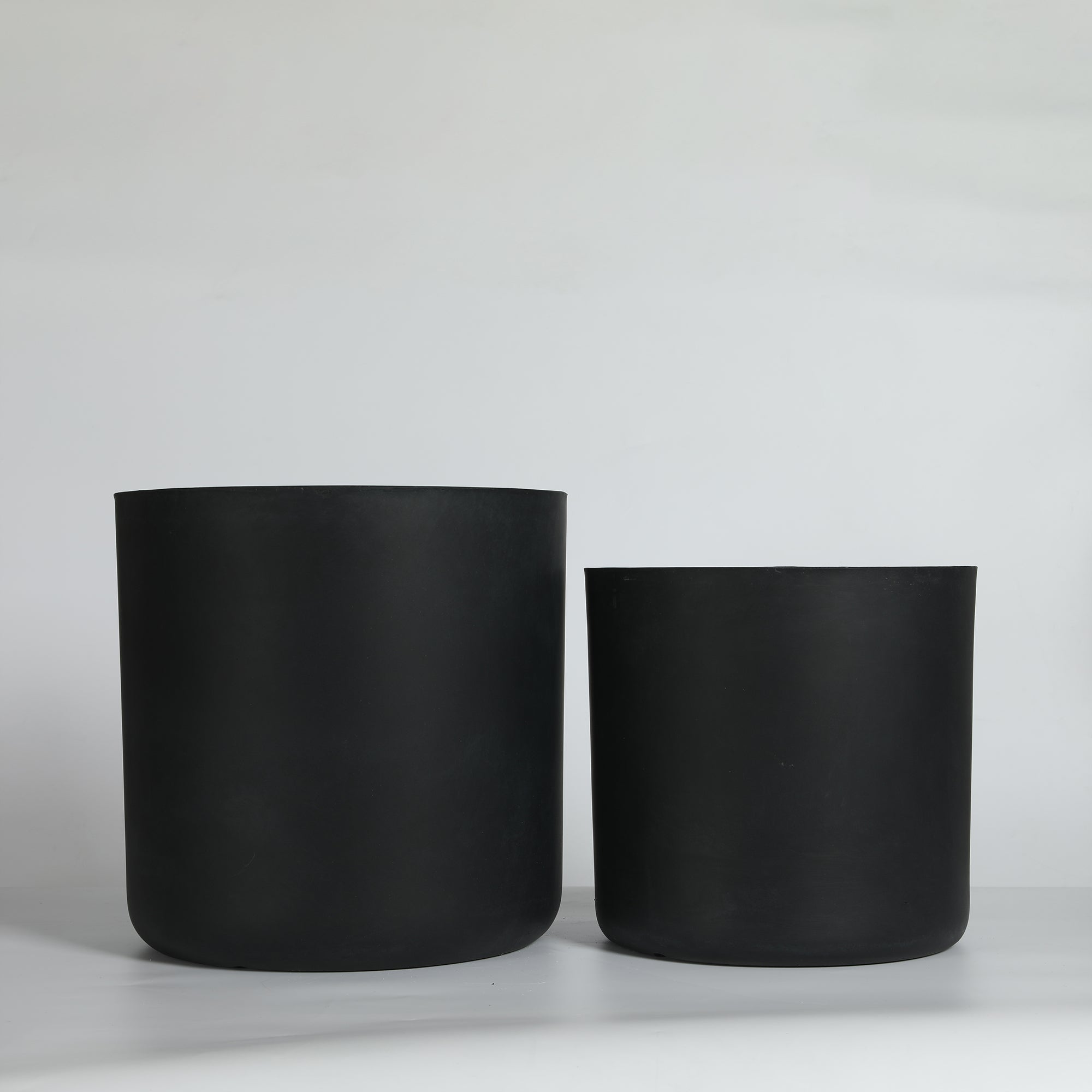 Round Concrete Planter Set of 2