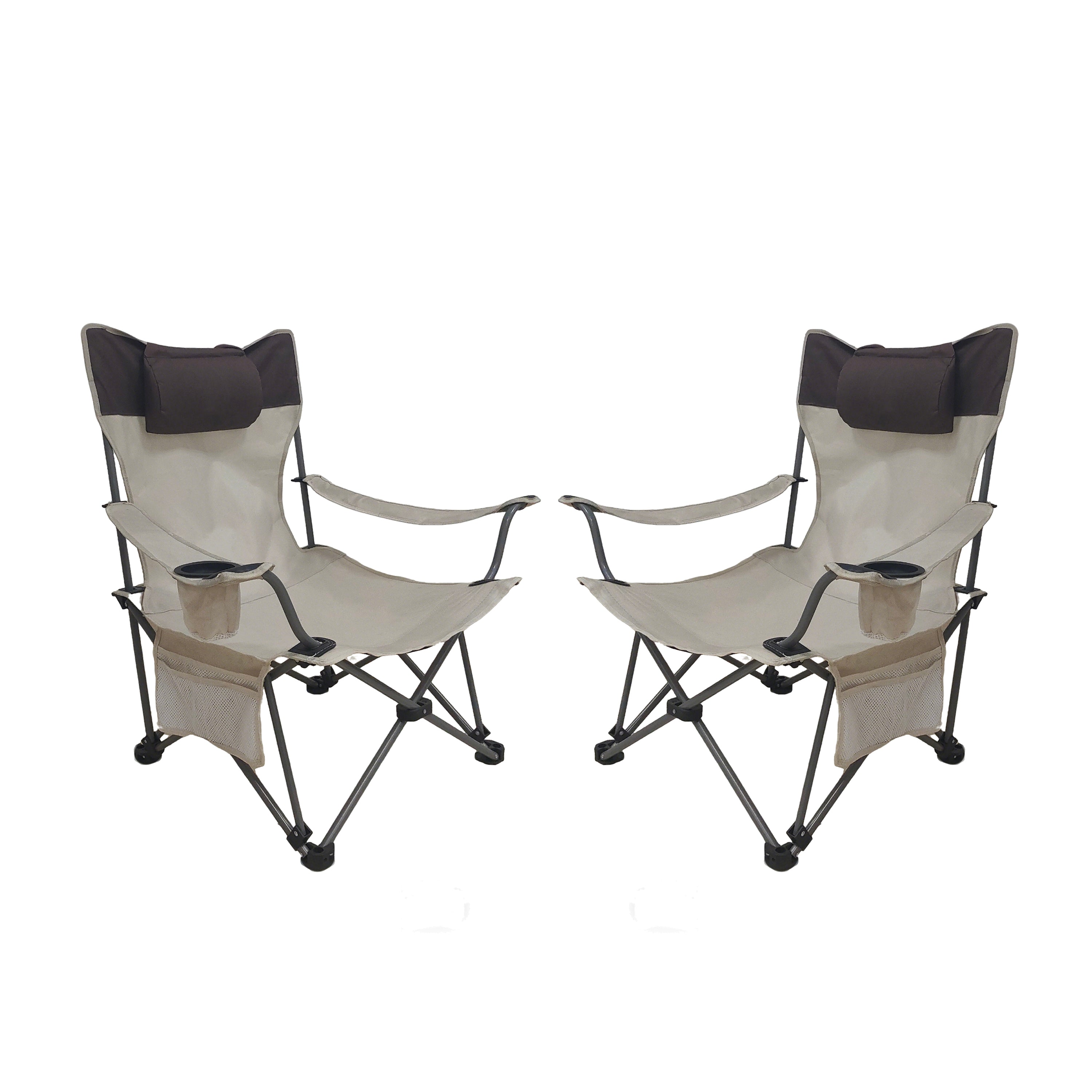 2PCS Outdoor Camping Chairs