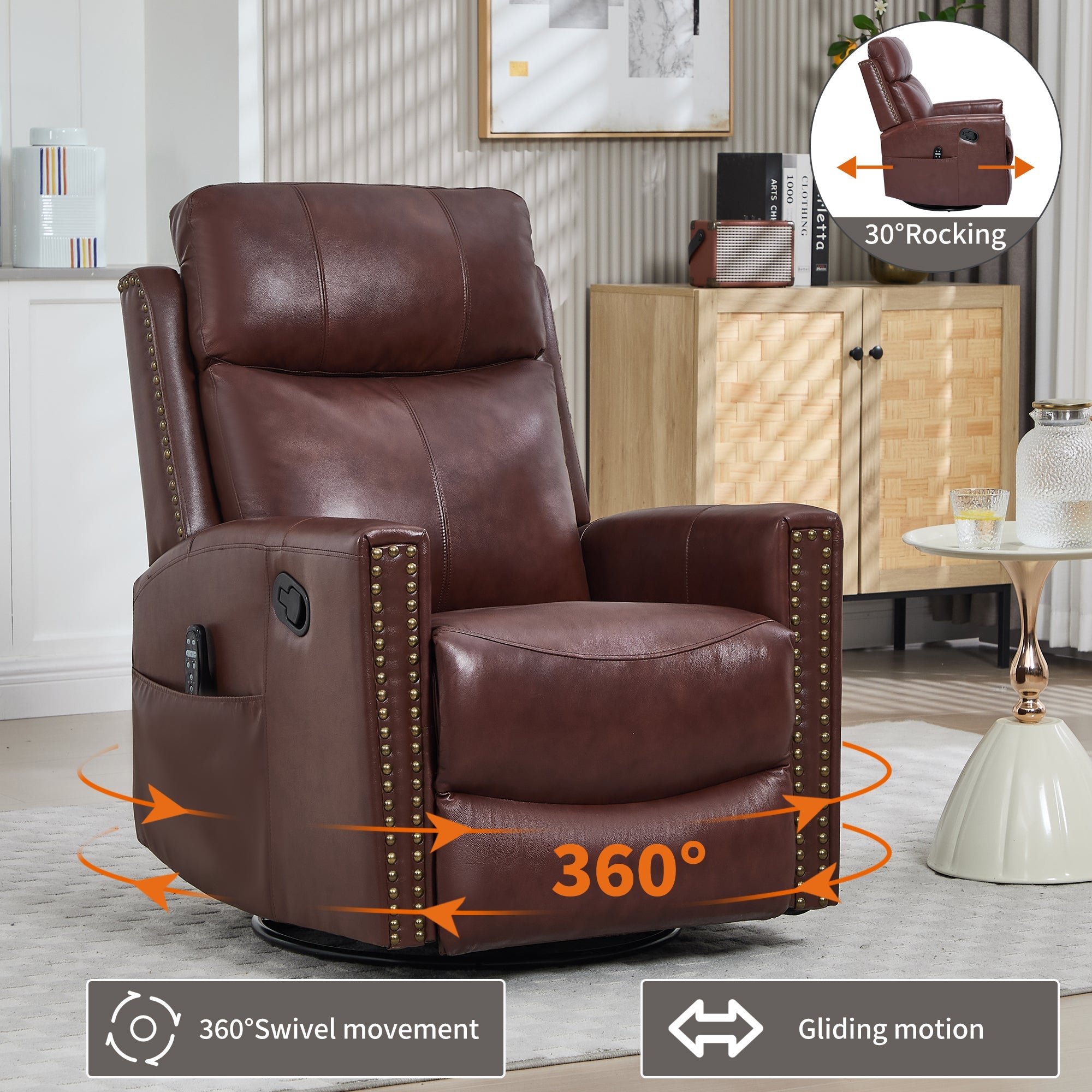 ComfortMax Wine Recliner Chair
