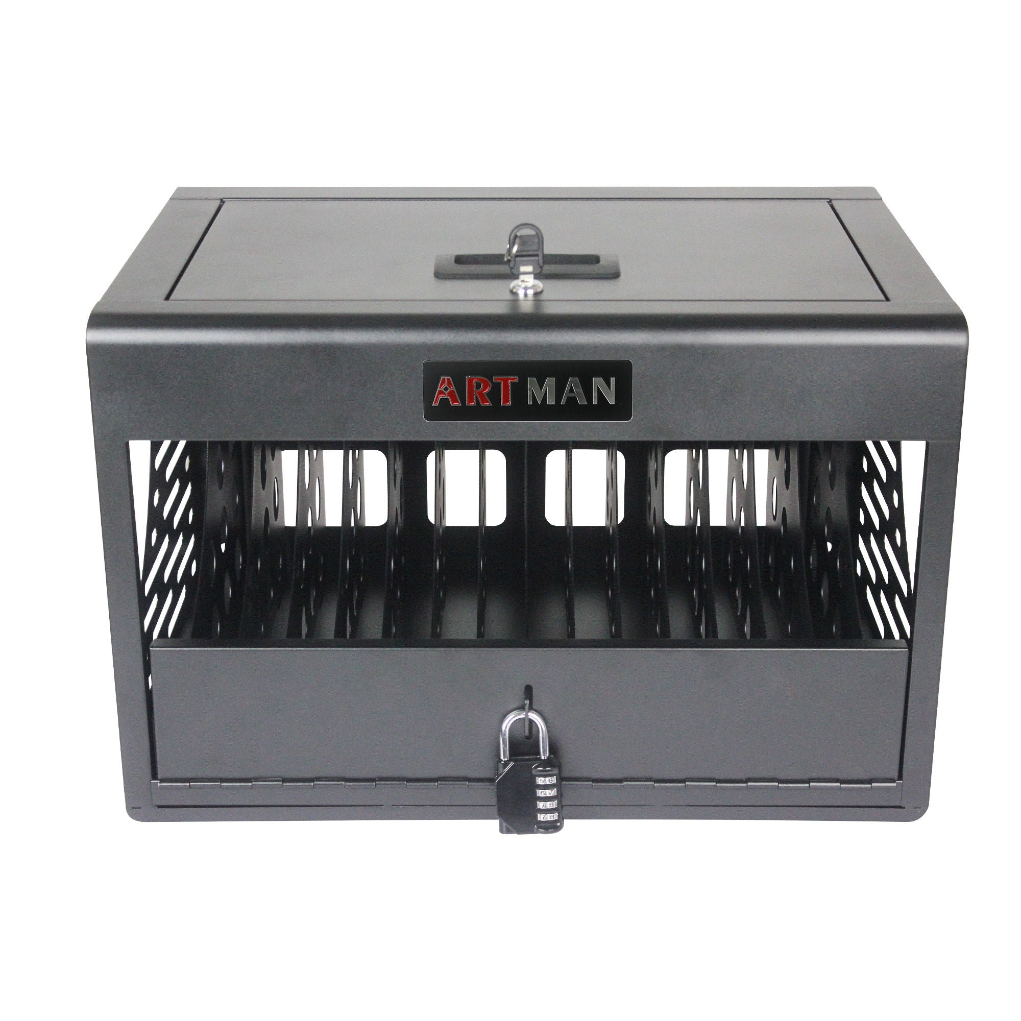 16 Bay Charging Cabinet For Laptop book, Locking Charging Station