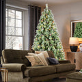 8FT Christmas Tree with 550 Warm Lights