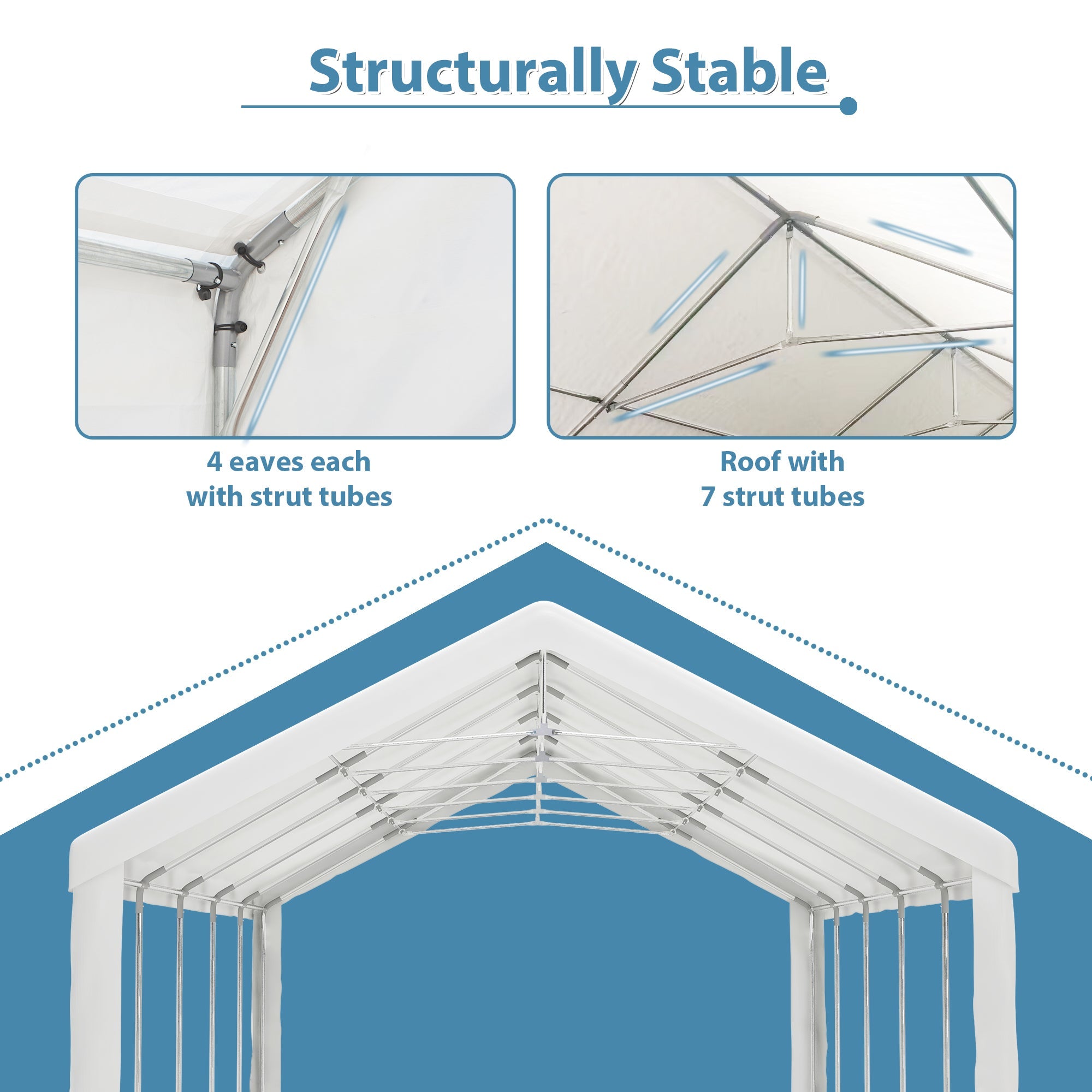 16x32FT Party Tent Heavy Duty Large Wedding Event Shelters
