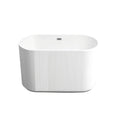 Linear Freestanding Soaker Tub
